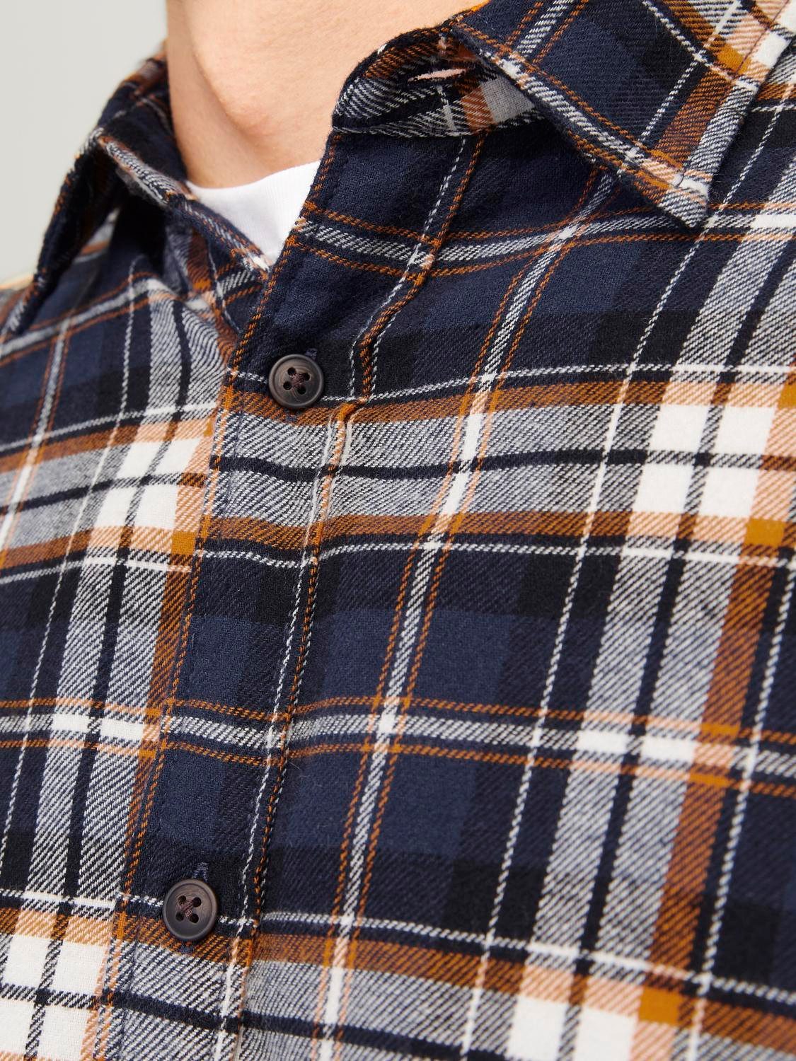 Jack & Jones Overhemd met lange mouwen JJJOSHUA FALL FLANNEL SHIRT LS