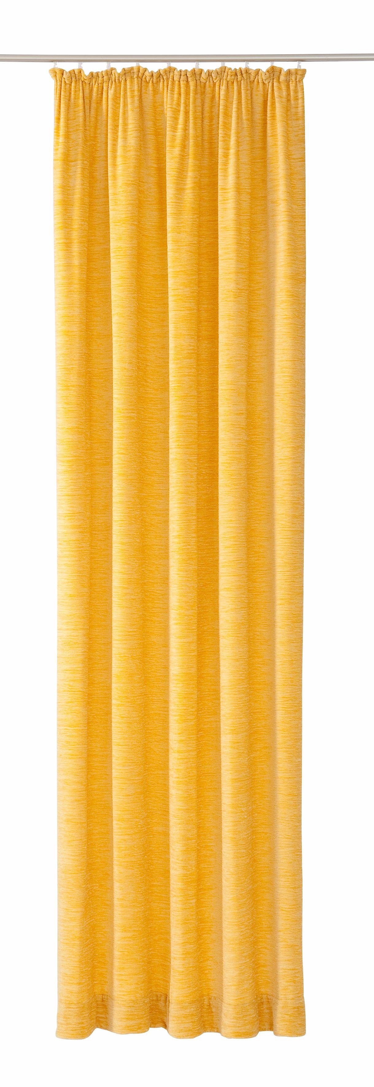 Wirth Gordijn Tromsö (1 stuk) kant & klaar gordijnen maat hxb: 245x270 cm geel