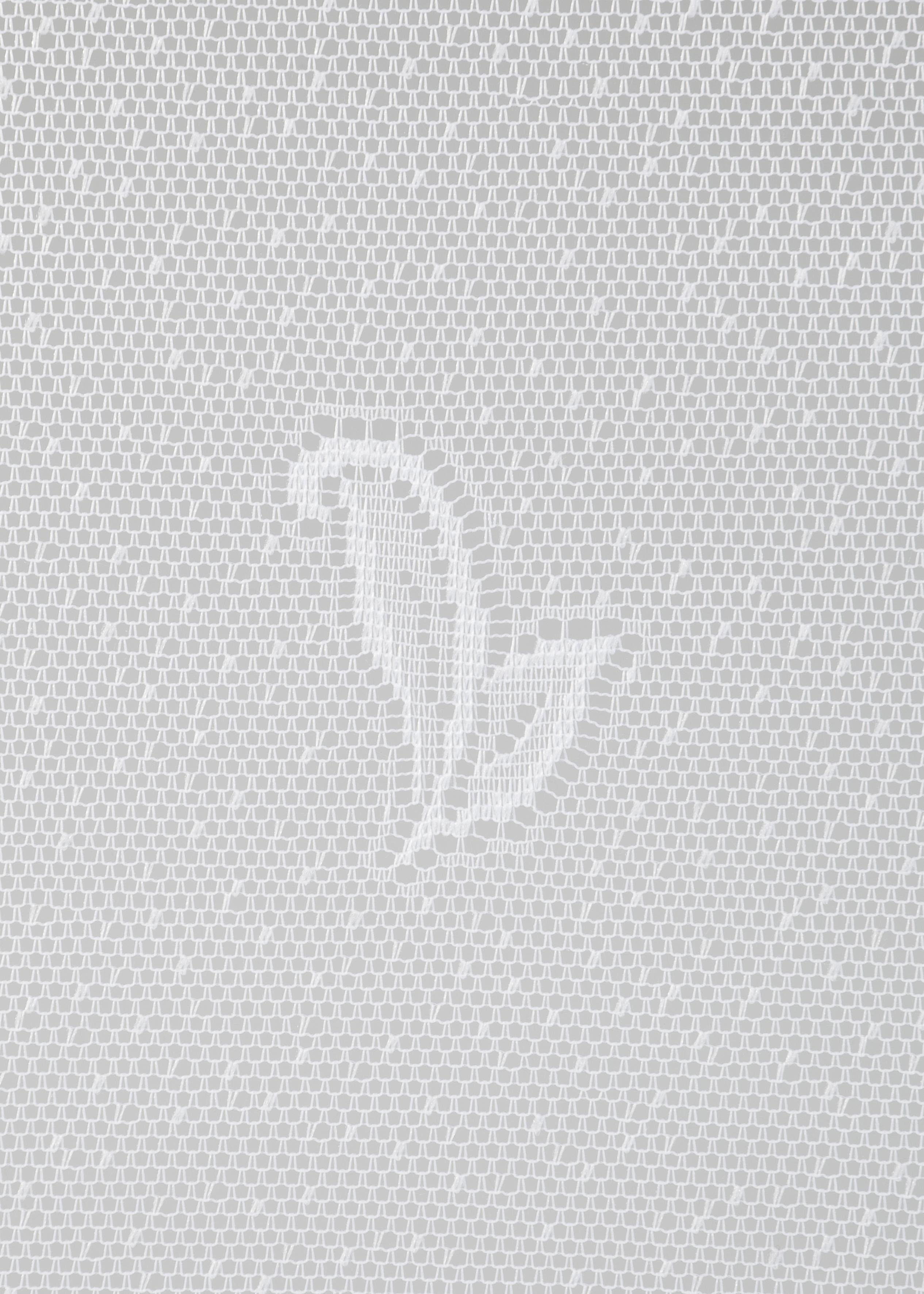 Weckbrodt Gordijn Wismar Jacquard, gestructureerd, allover, bloemig, halfdoorzichtig, bies, store (1 stuk)
