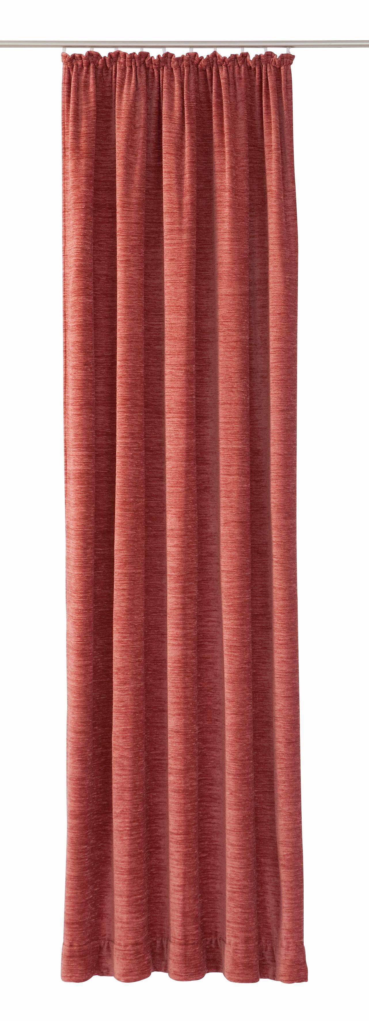 Wirth Gordijn Warnow 270 g/m² (1 stuk) kant & klaar gordijnen maat hxb: 200x172 cm roze