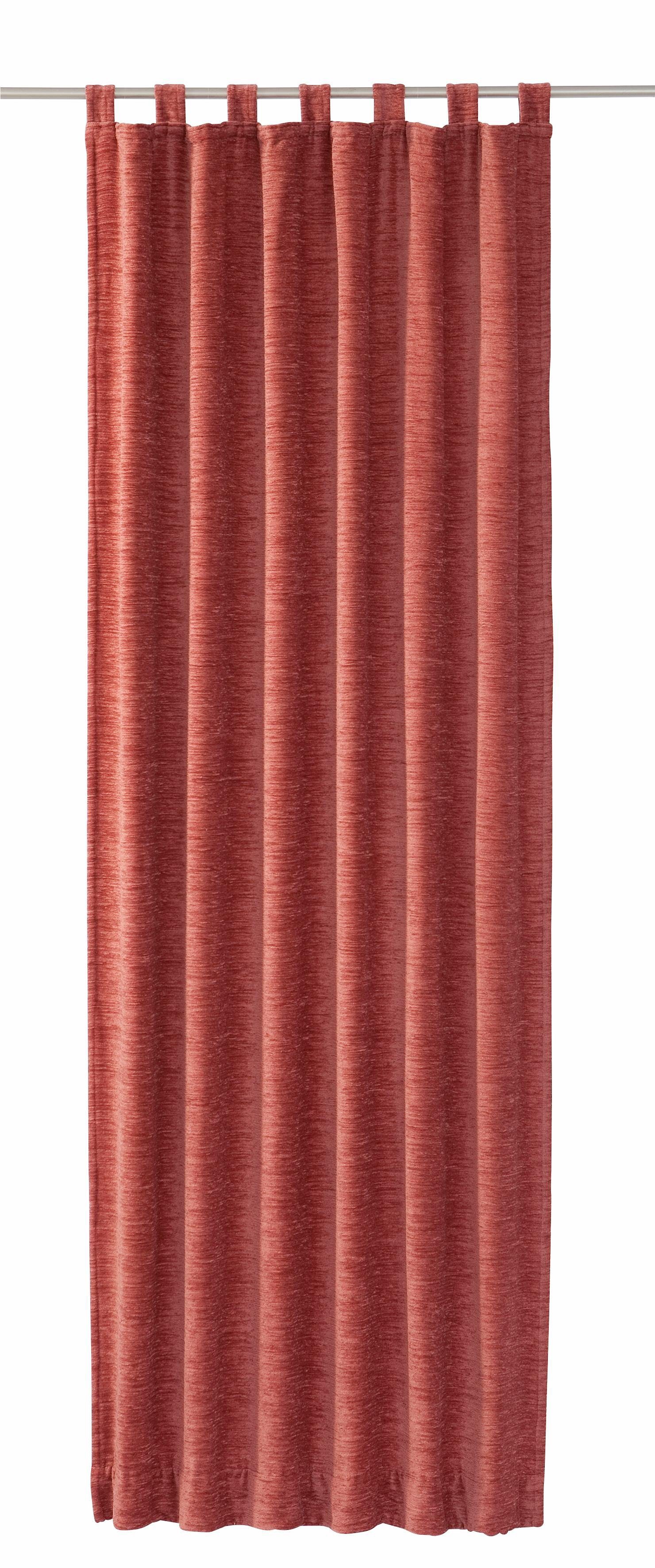 Wirth Gordijn Warnow (1 stuk) kant & klaar gordijnen maat 4 roze