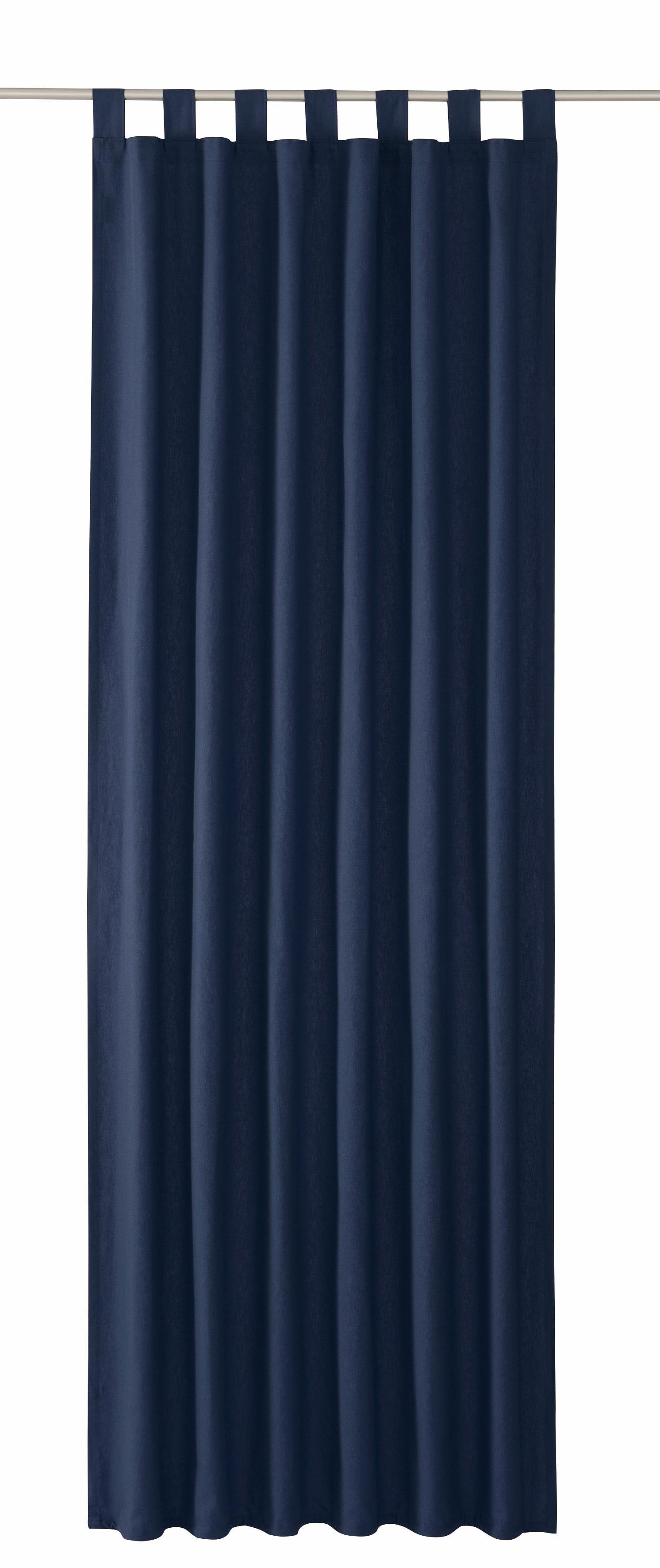 TOM TAILOR HOME Gordijn Dove (1 stuk) kant & klaar gordijnen maat H/B: 255/130 cm blauw