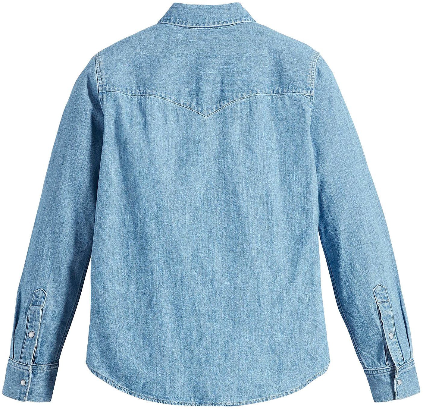 Levi's® Jeans blouse ESSENTIAL WESTERN met borstzakken met drukknopen