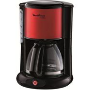 moulinex filterkoffieapparaat fg360d subito, 1,25 l rood