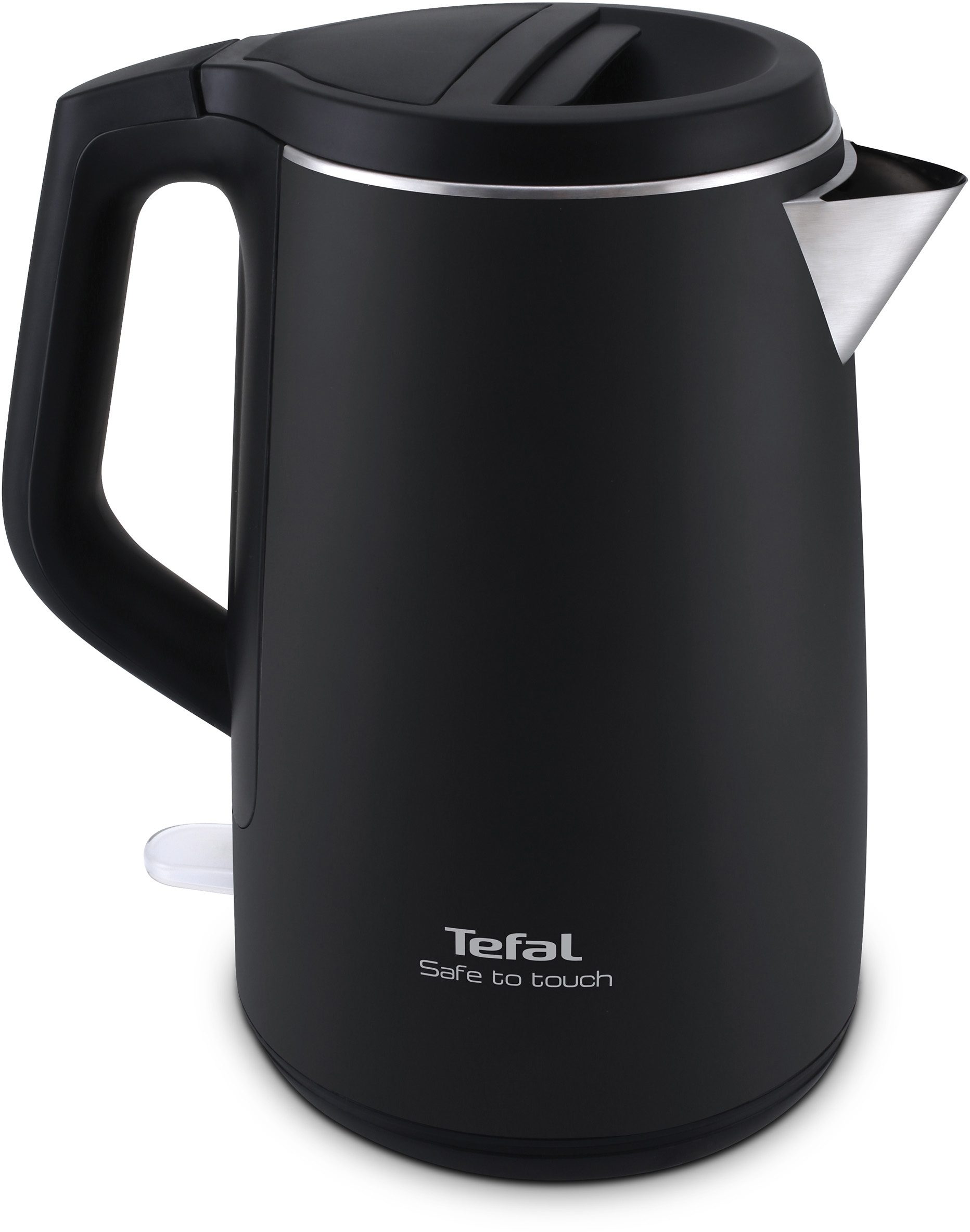 Tefal Waterkoker Safe to Touch KO3718, 1,5 l, Dubbelwandig, 360° draaibare opening,...