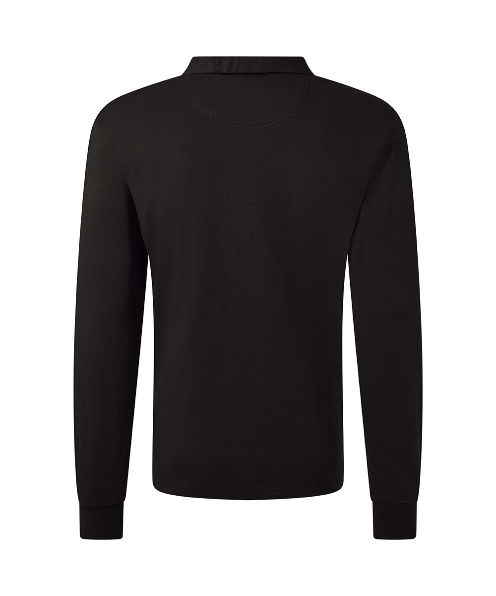 Pierre Cardin Poloshirt met lange mouwen