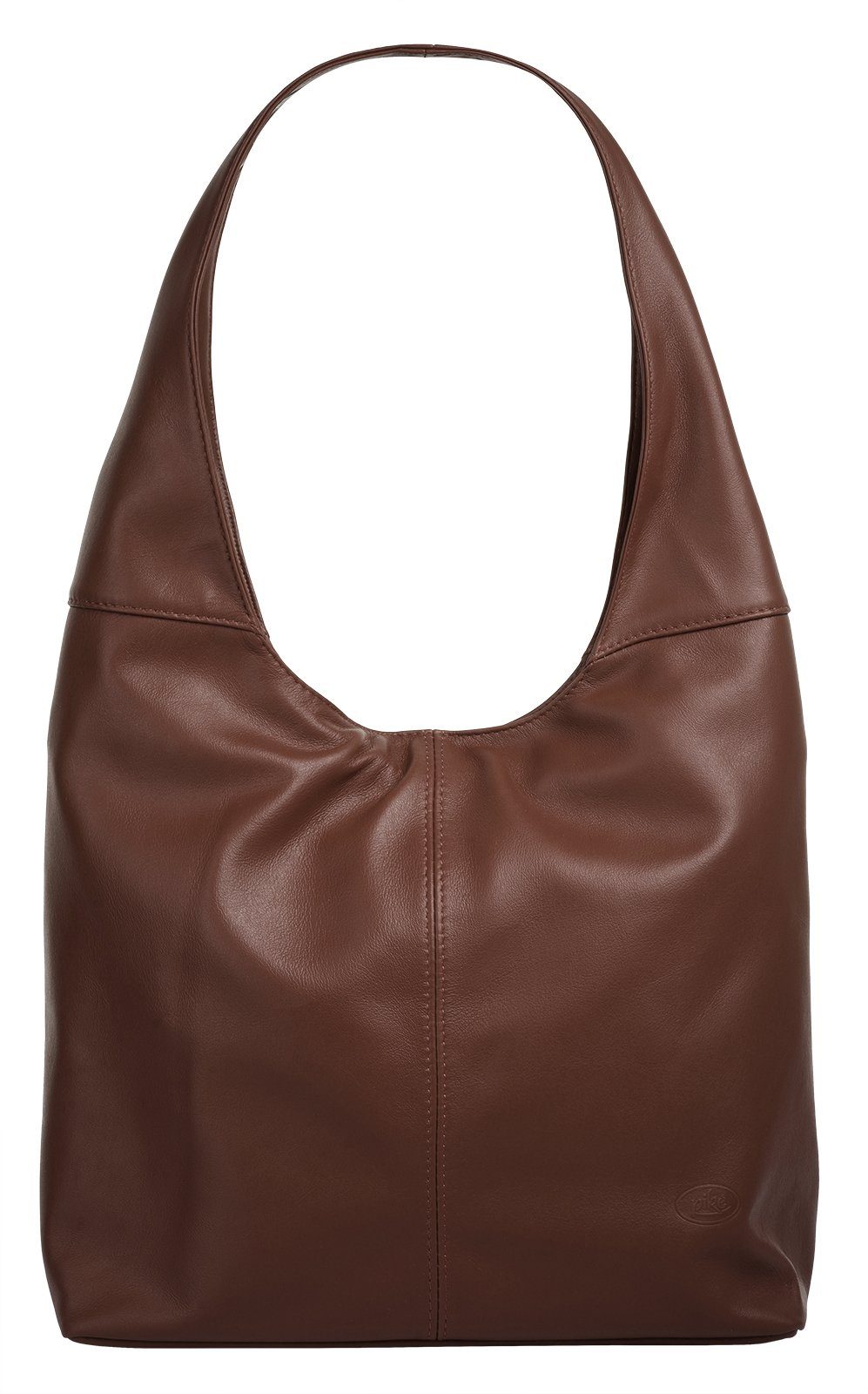 Piké Shopper echt leer, made in italy