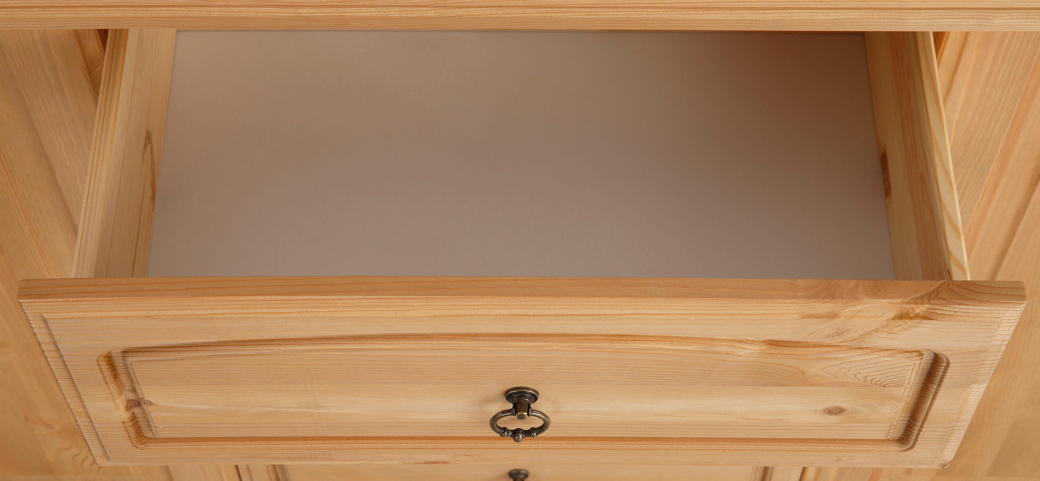 Home affaire Dressoir ANNA Commode van massief dennenhout, FSC®, breedte 140 cm