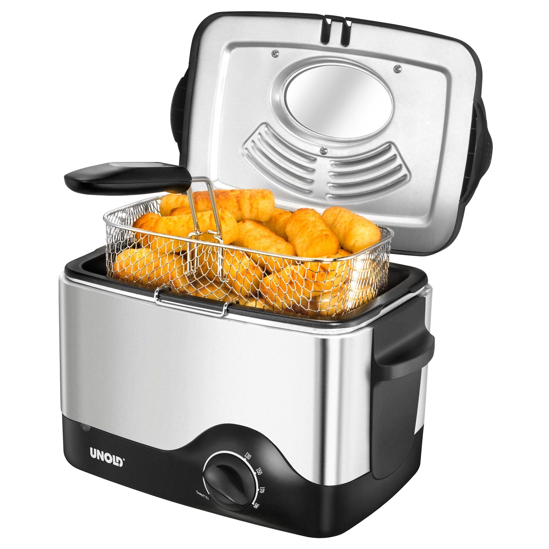 Unold Friteuse Kompakt 58615 Inhoud bijv. 0,5 kg patat frites