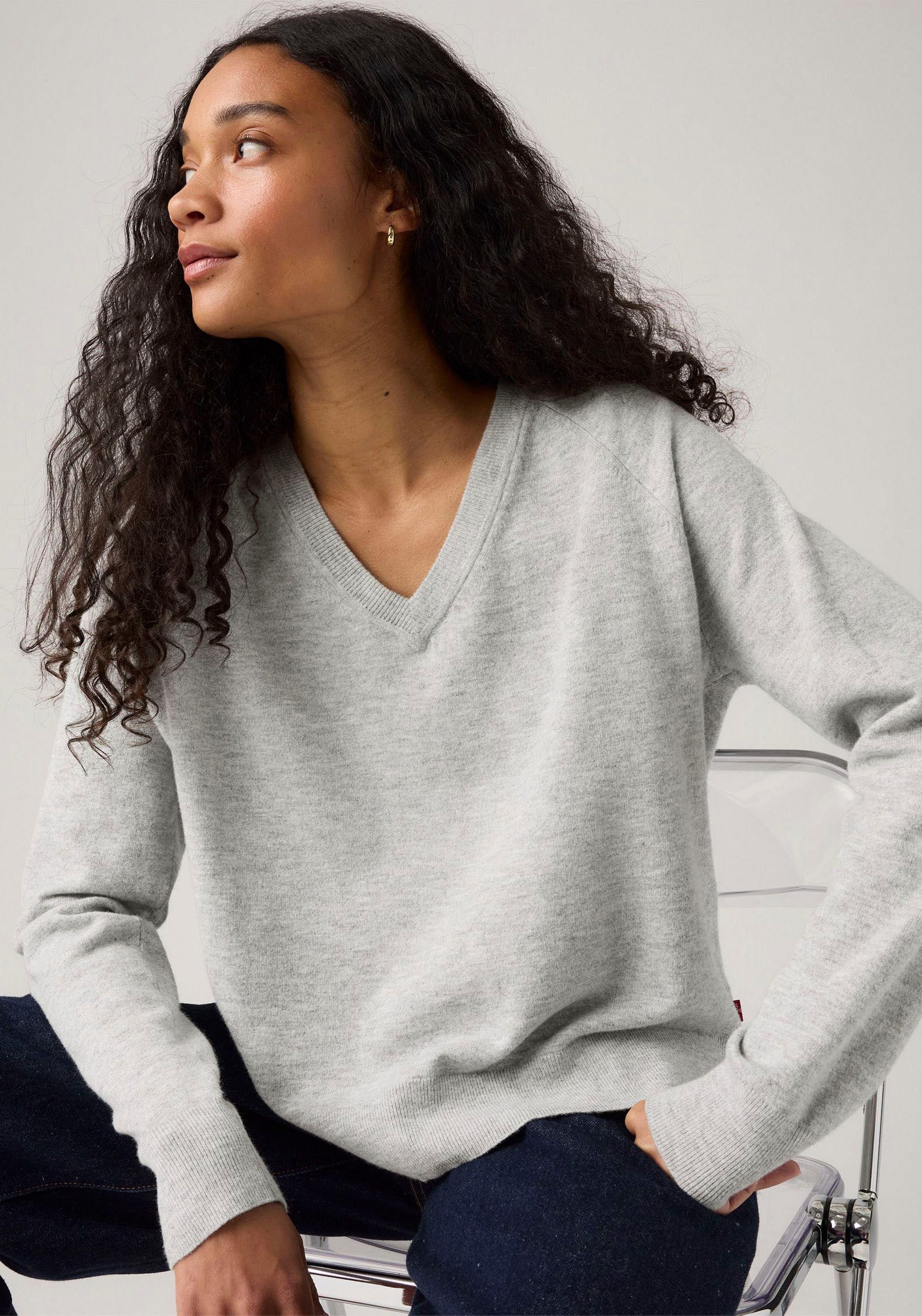 Levi's® Trui met V-hals TARA SUPER SOFT V