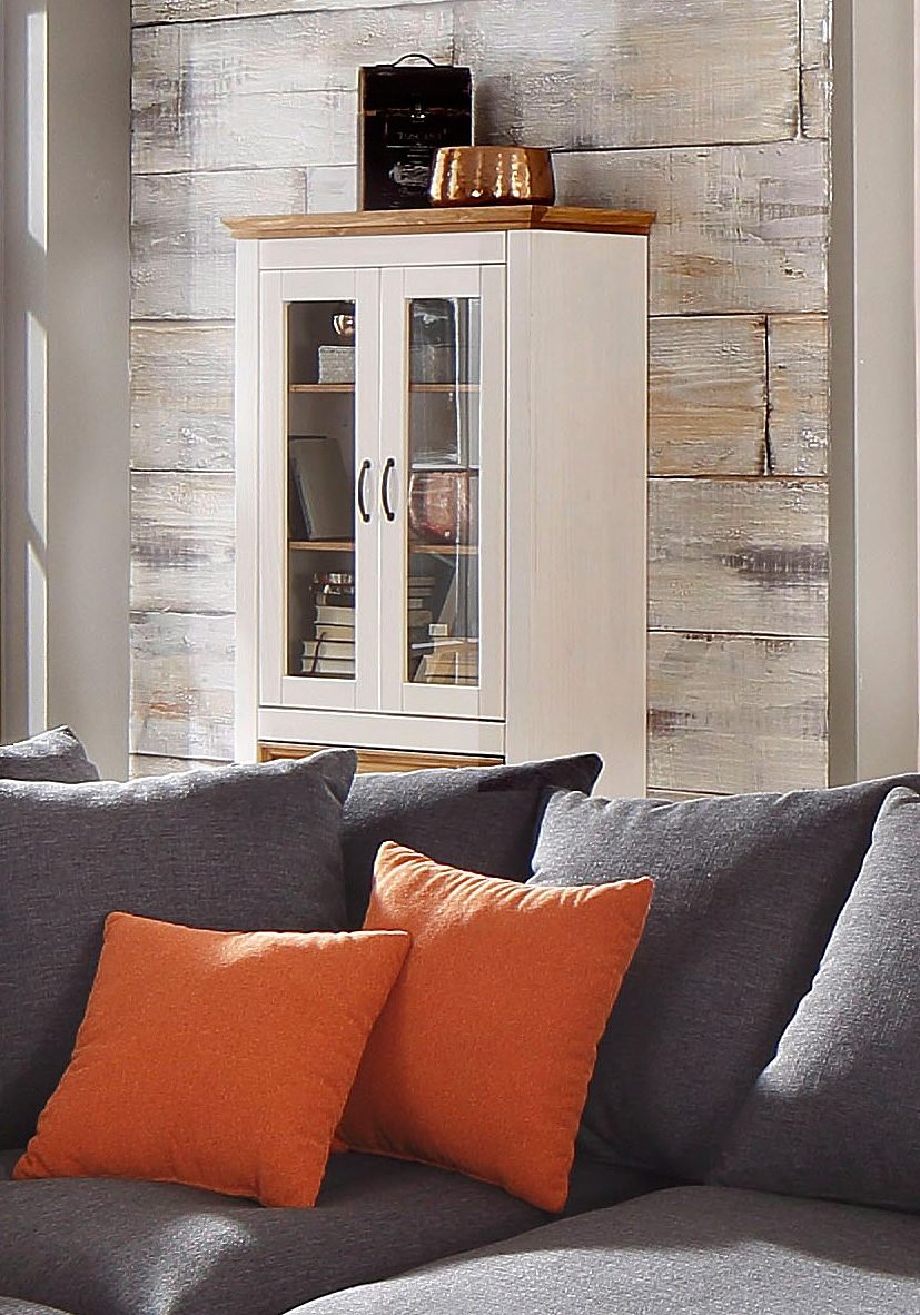 Home affaire Vitrinekast Selma Hoogte 180 cm (2-deurs)