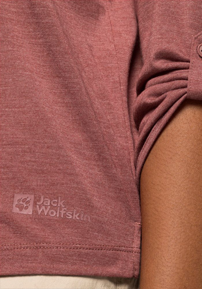 Jack Wolfskin Shirt met 3/4-mouwen CORAL COAST 3/4 T W