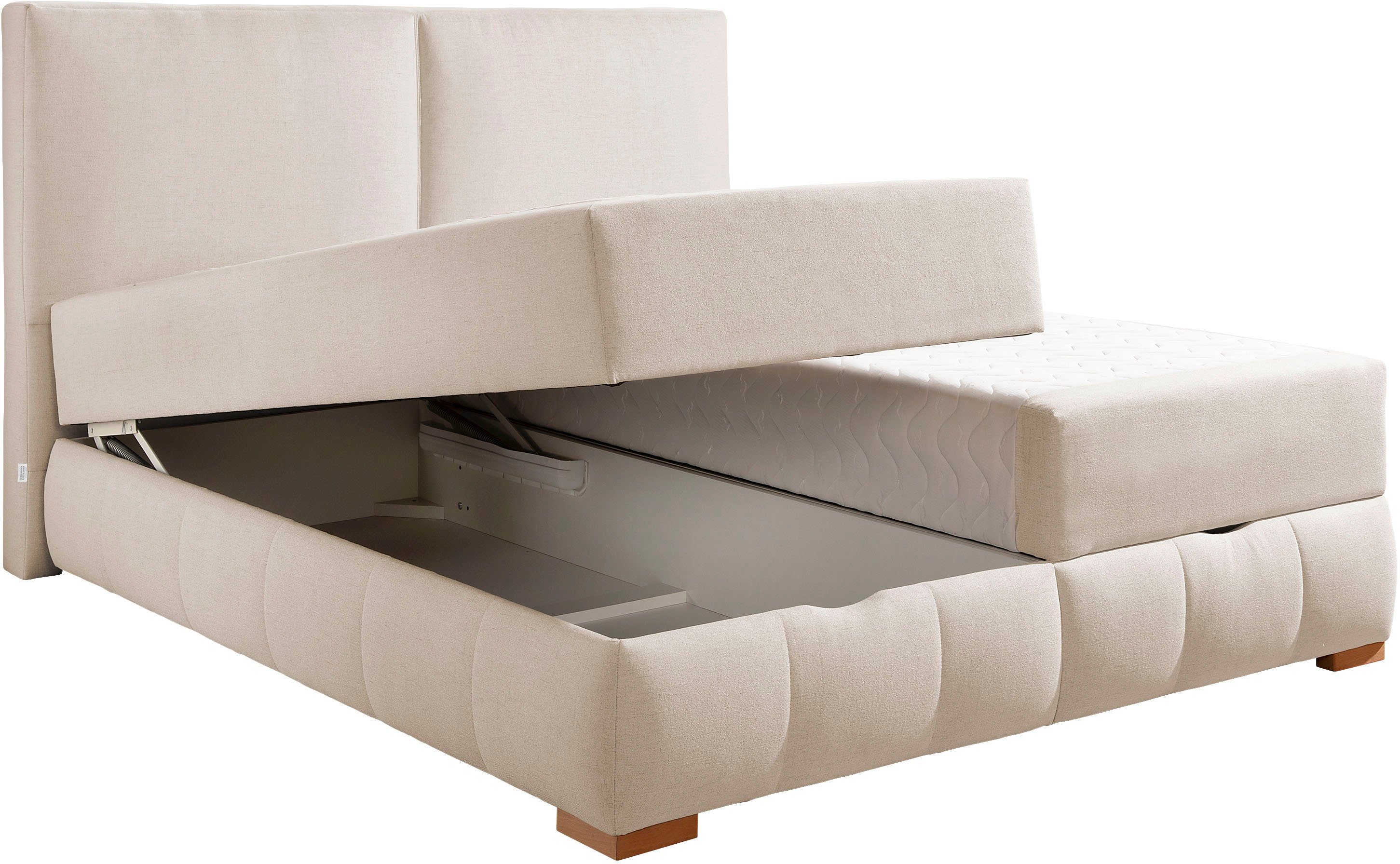 Guido Maria Kretschmer Home&Living Boxspring Wehma in h2, h3 & h4 verkrijgbaar, inclusief topper