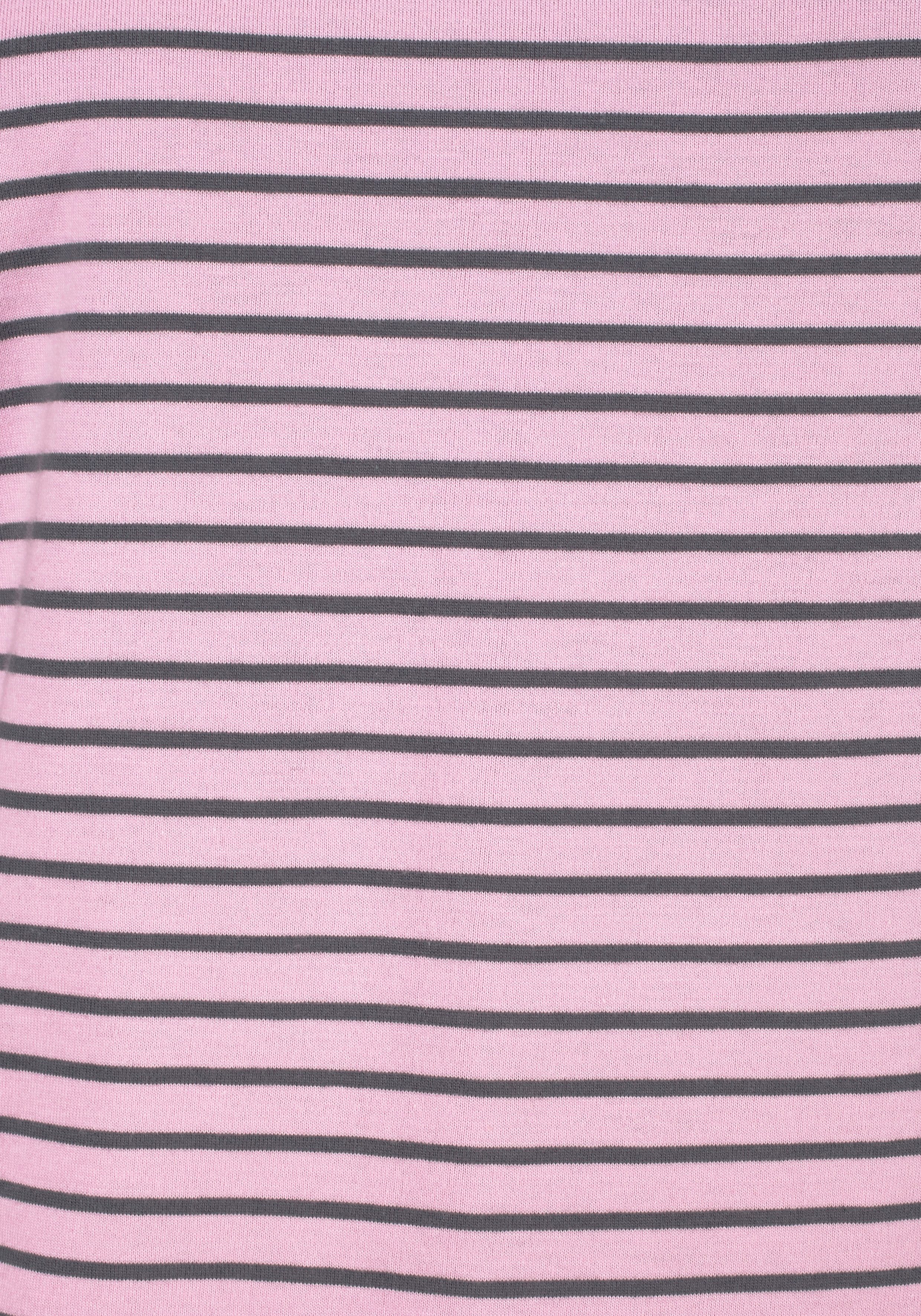 H.I.S Pyjama met strepen van voorgeverfd garen (2-delig, 1 stuk)
