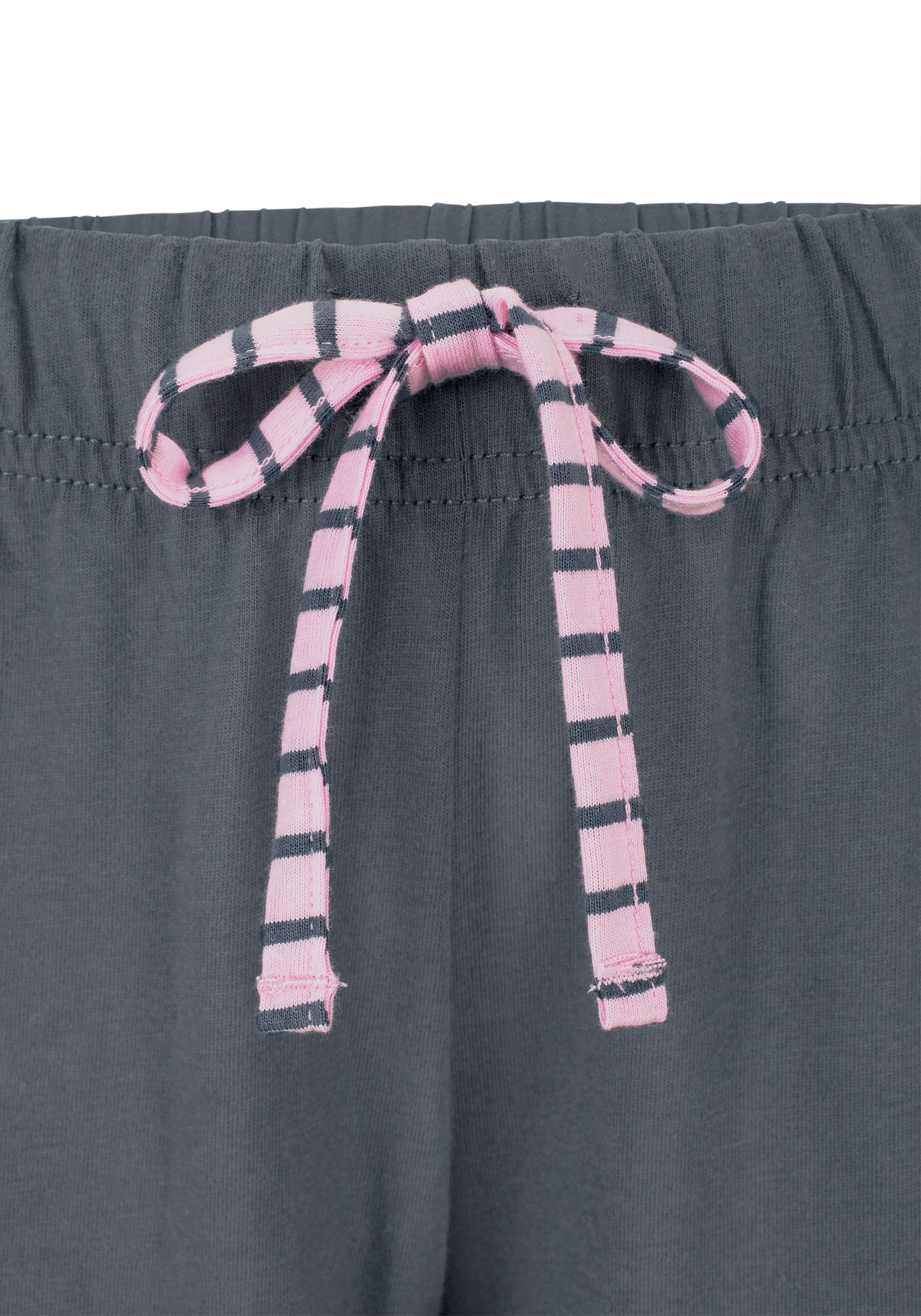 H.I.S Pyjama met strepen van voorgeverfd garen (2-delig, 1 stuk)