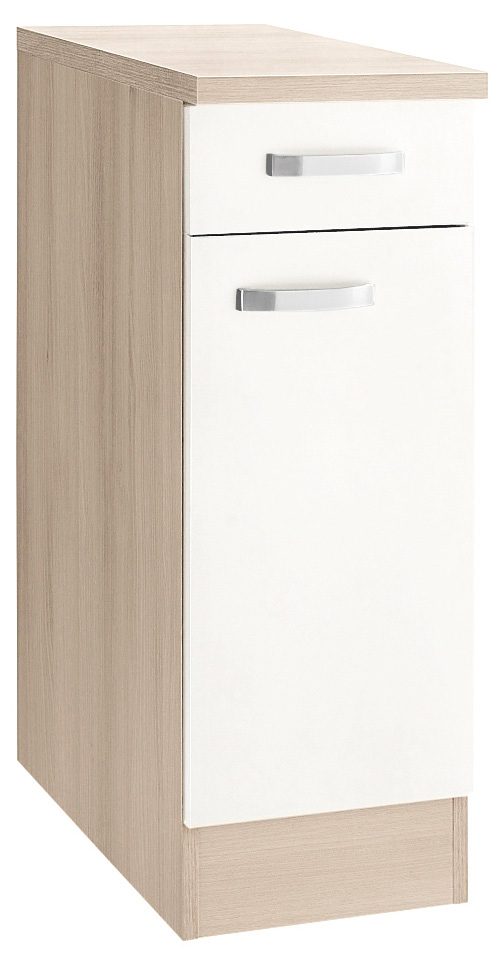 OPTIFIT Onderkast Faro , met metalen handgrepen, breedte 30 cm onderkasten wit
