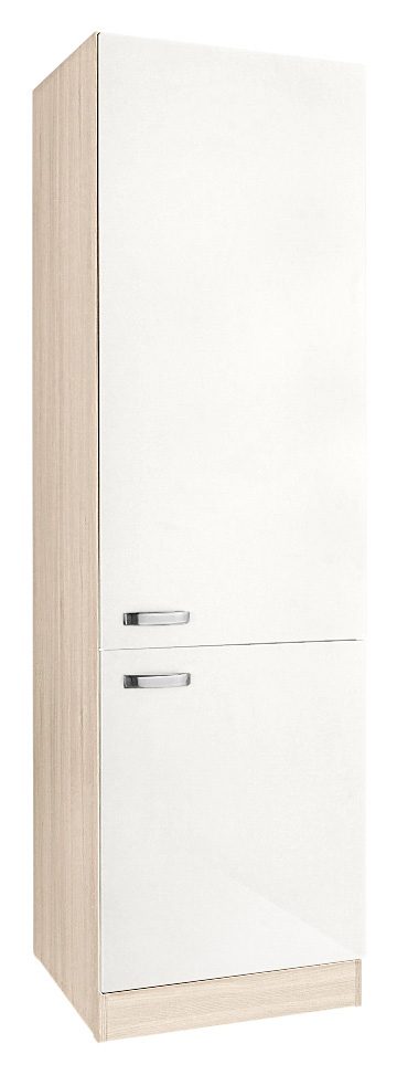 OPTIFIT Hoge kast Faro , met metalen handgrepen, breedte 60 cm hoge kasten wit