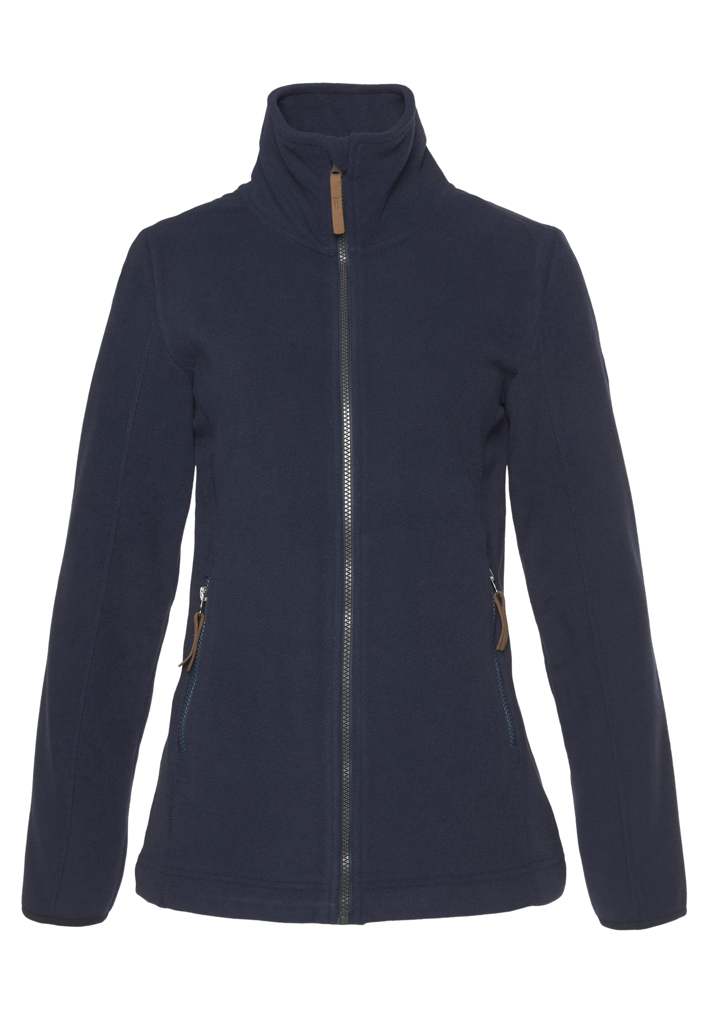 Polarino Fleecejack voor koude dagen, van fleece, casual look