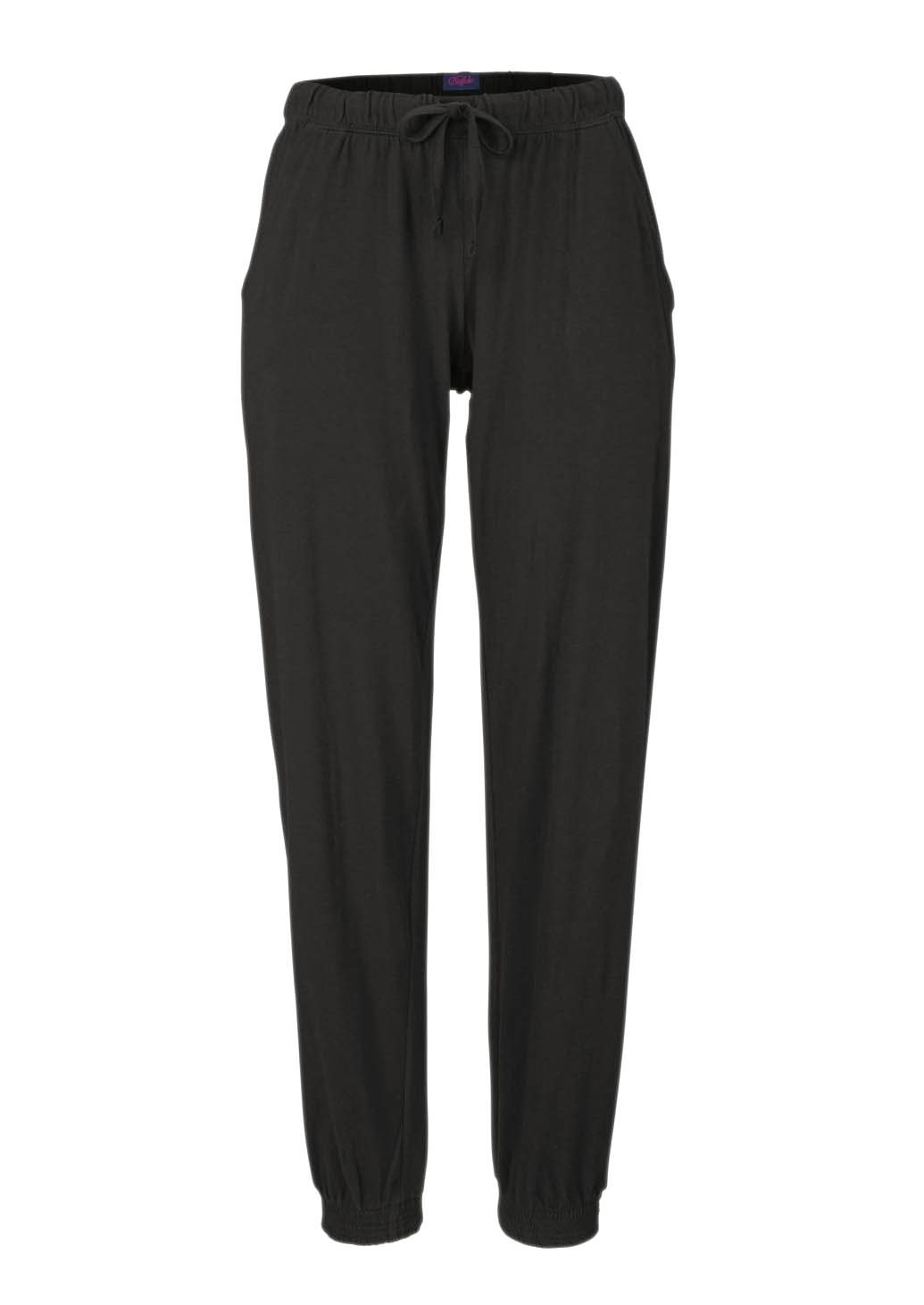 Buffalo Pyjama in streep-look met gekleurde frontprint (2-delig, 1 stuk)