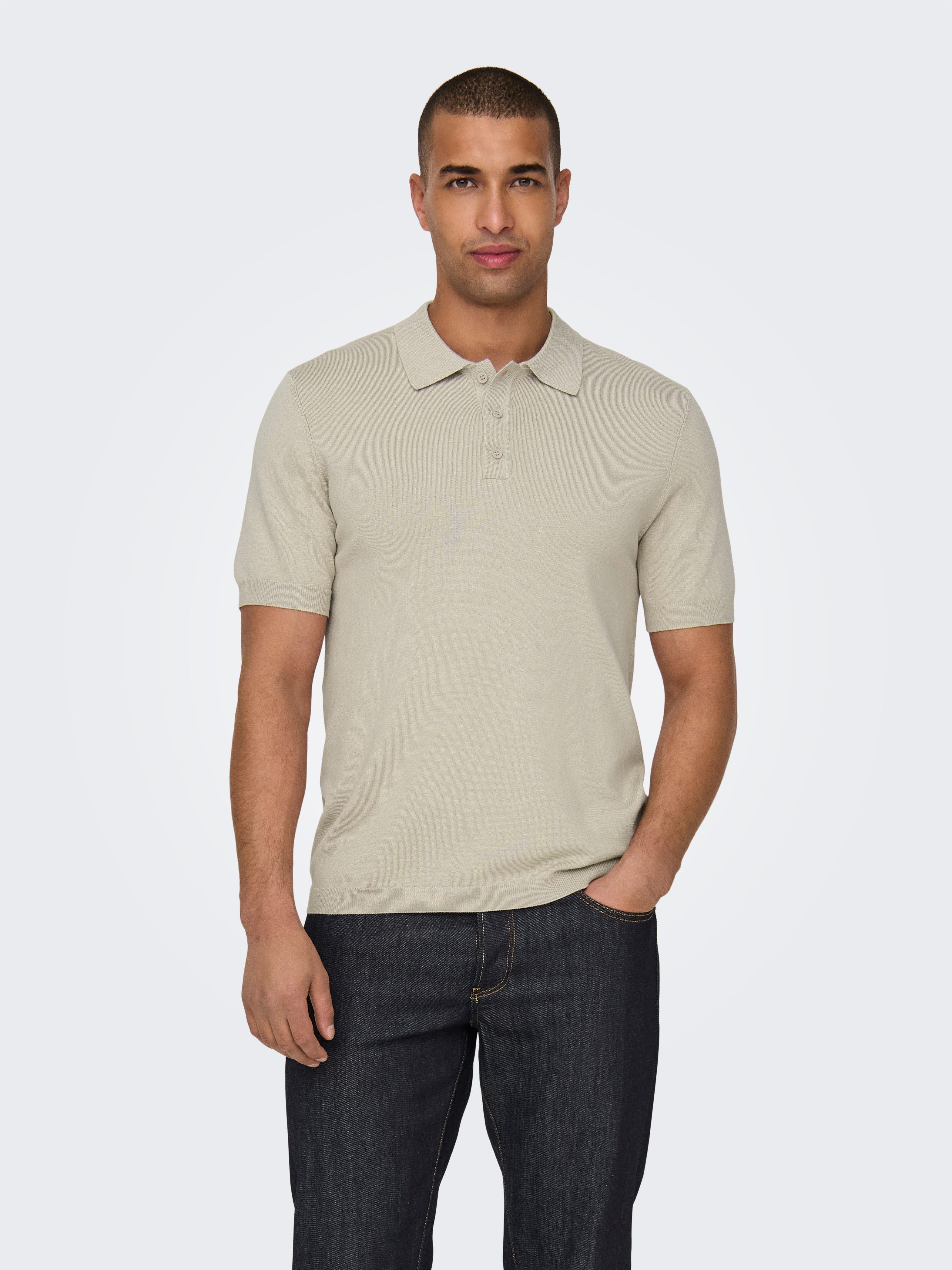 ONLY & SONS Poloshirt ONSWYLER LIFE REG 14 SS POLO KNIT NOOS