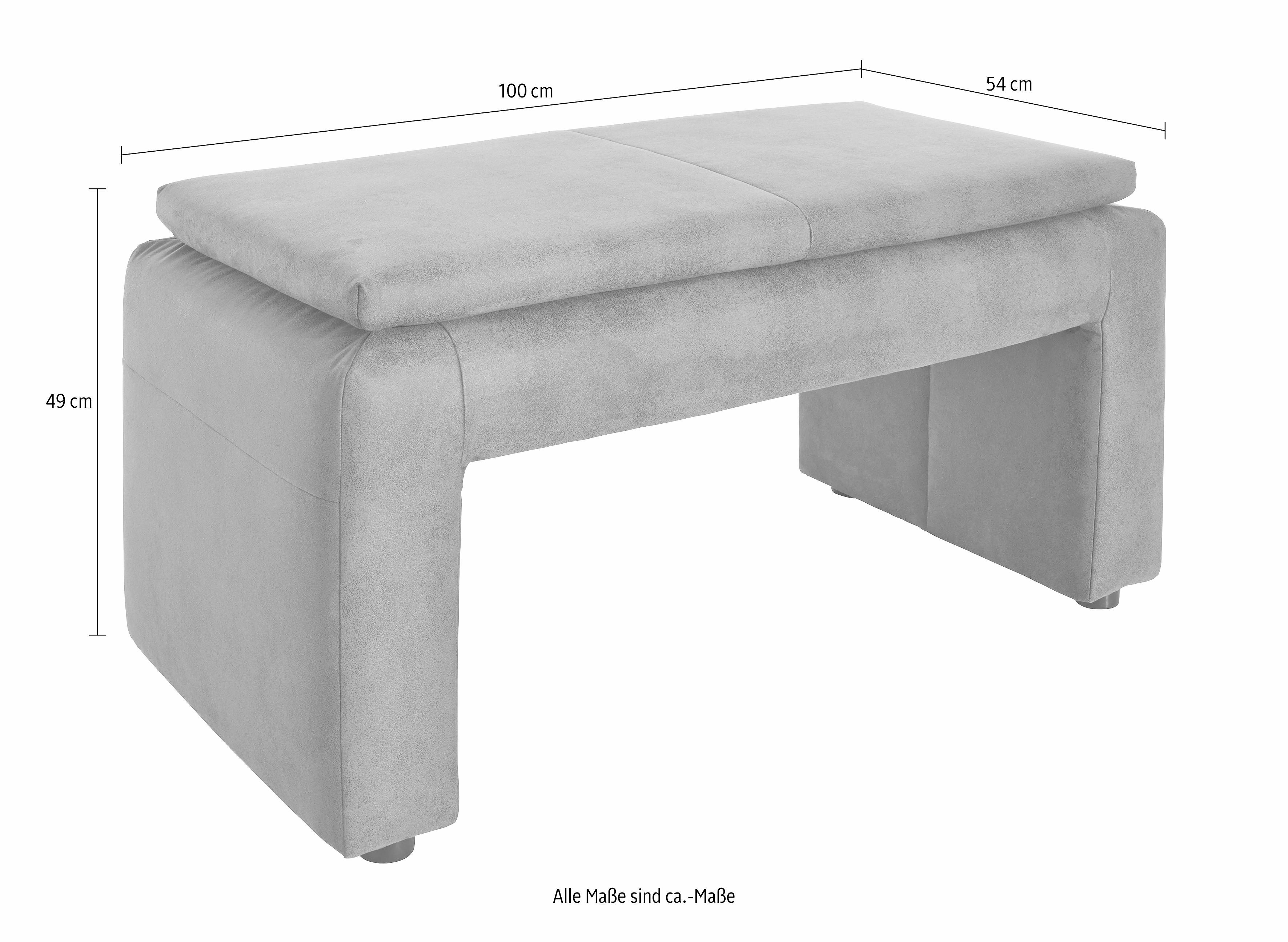 exxpo - sofa fashion Hocker Breedte 100 cm