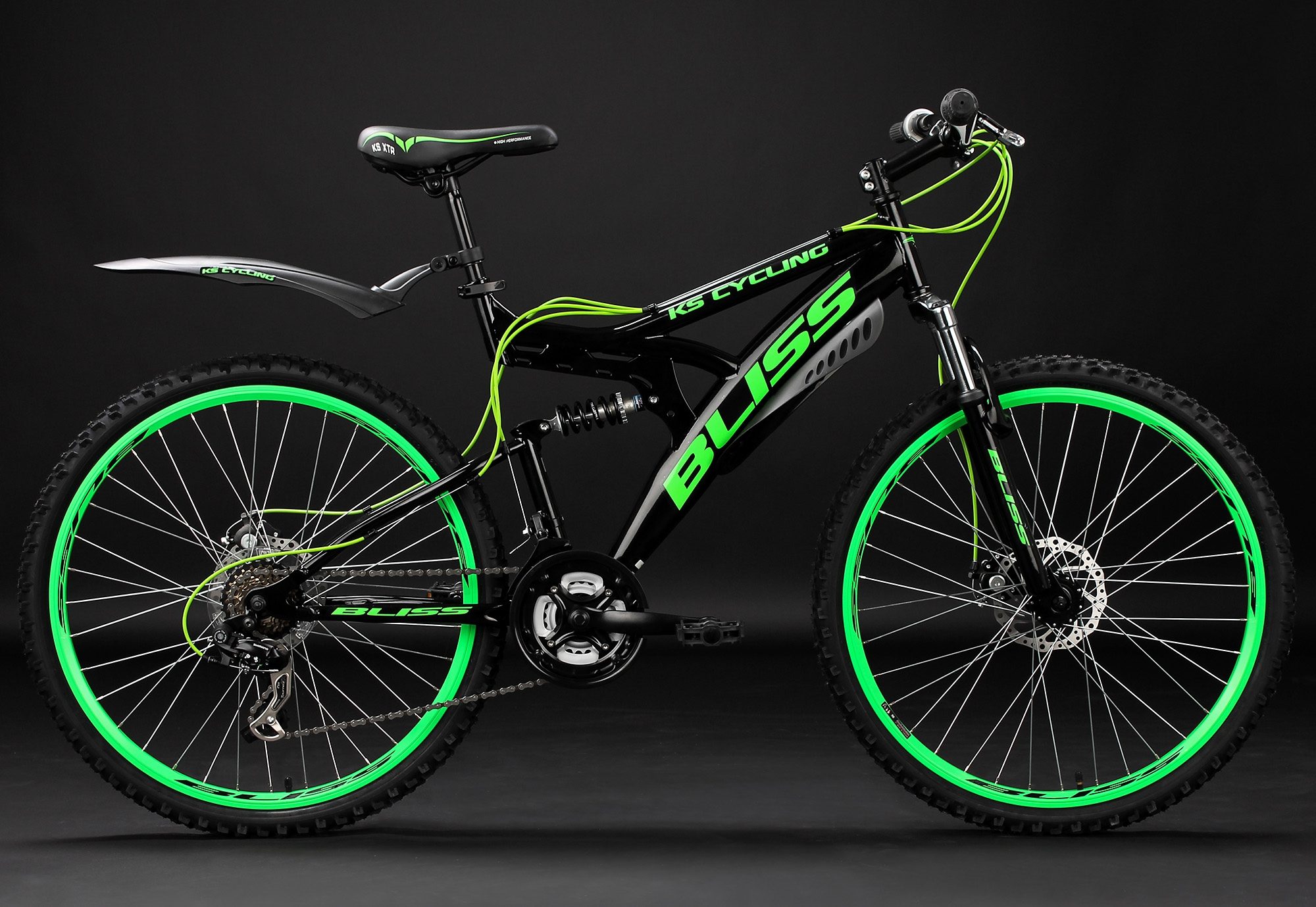 KS Cycling Mountainbike Bliss voor dames en heren, kettingversnelling