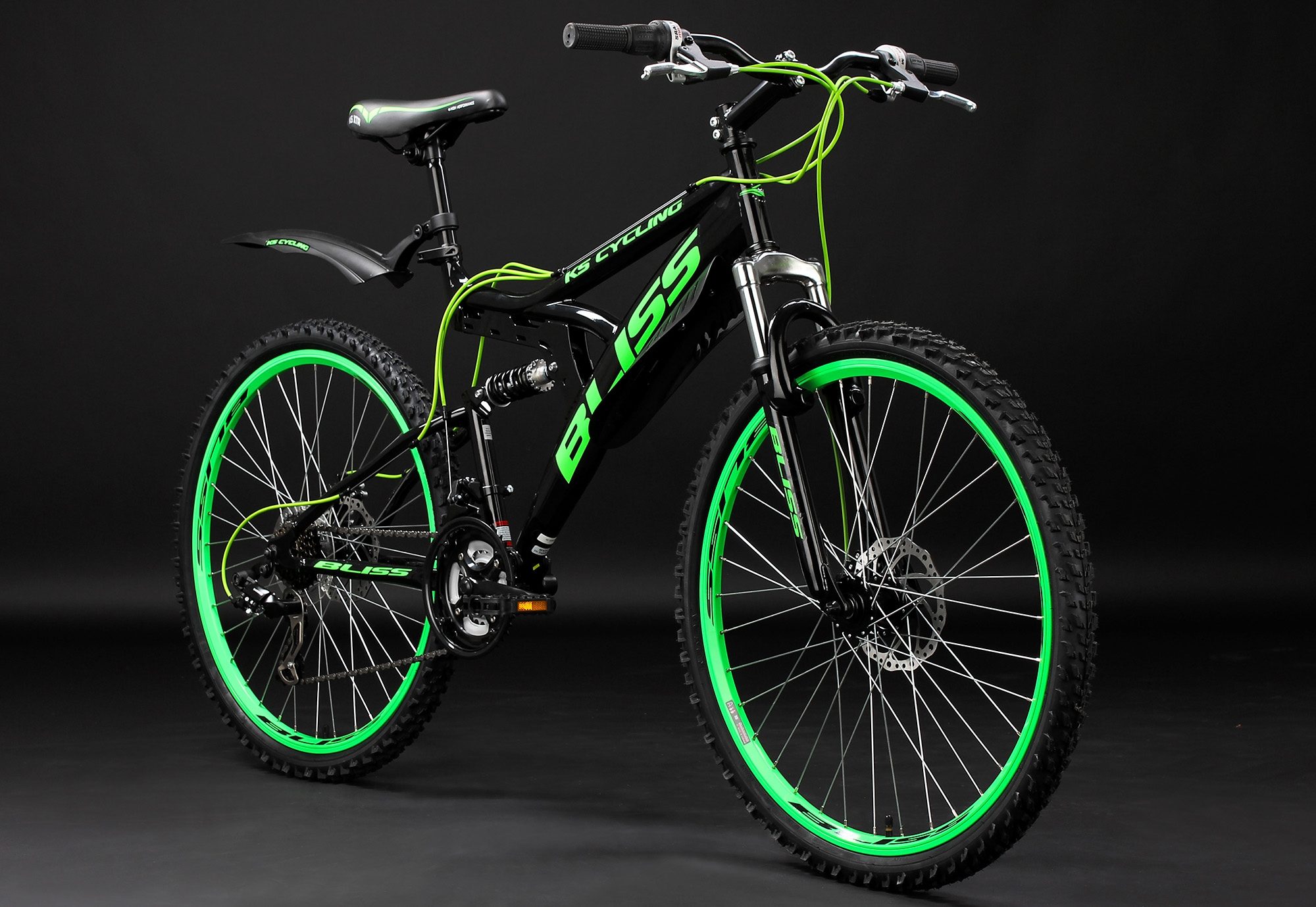 KS Cycling Mountainbike Bliss voor dames en heren, kettingversnelling