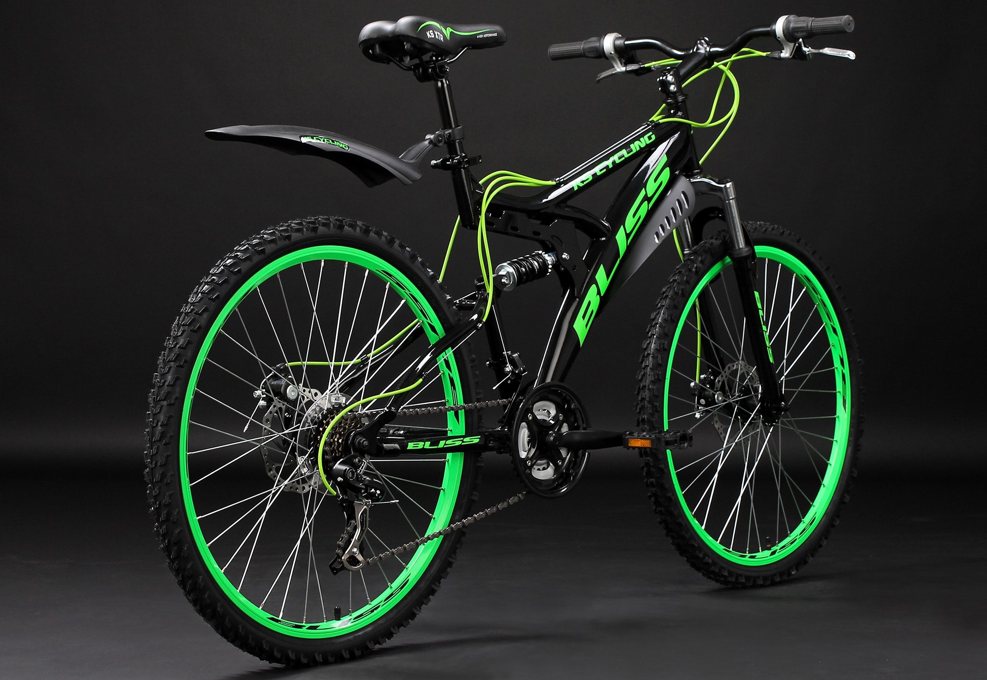 KS Cycling Mountainbike Bliss voor dames en heren, kettingversnelling