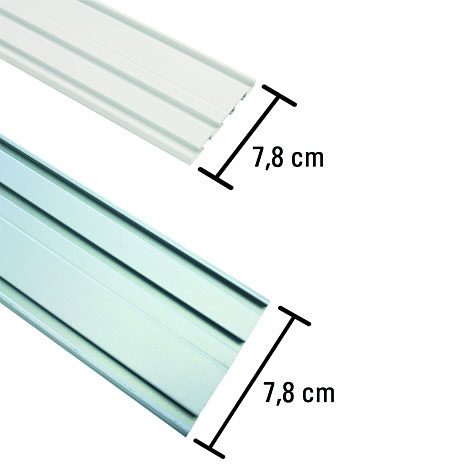 GARDINIA Gordijnrail Serie aluminium-gordijnrail