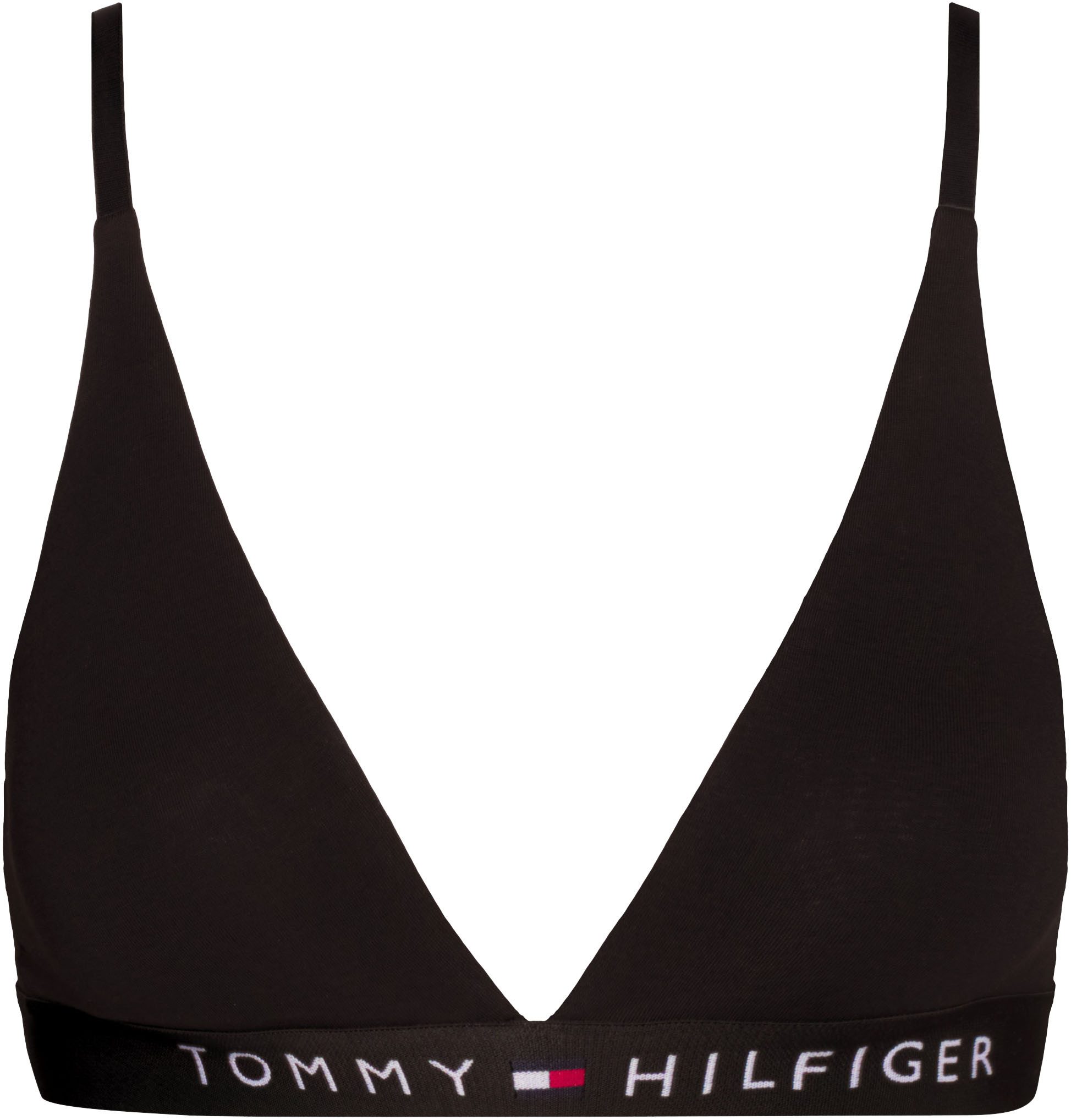 Tommy Hilfiger Underwear Bralette-bh UNLINED TRIANGLE met tommy hilfiger merklabel