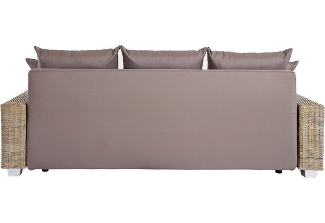 INOSIGN Bedbank met rotan-armleuningen INOSIGN Bedbank met rotan-armleuningen