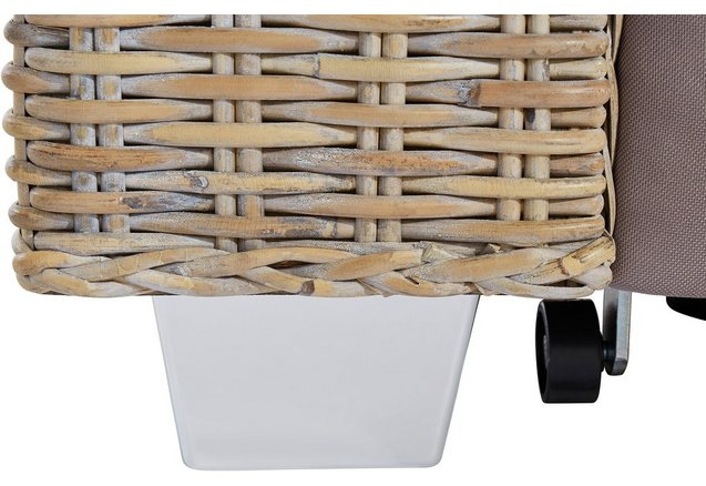 INOSIGN Bedbank met rotan-armleuningen INOSIGN Bedbank met rotan-armleuningen