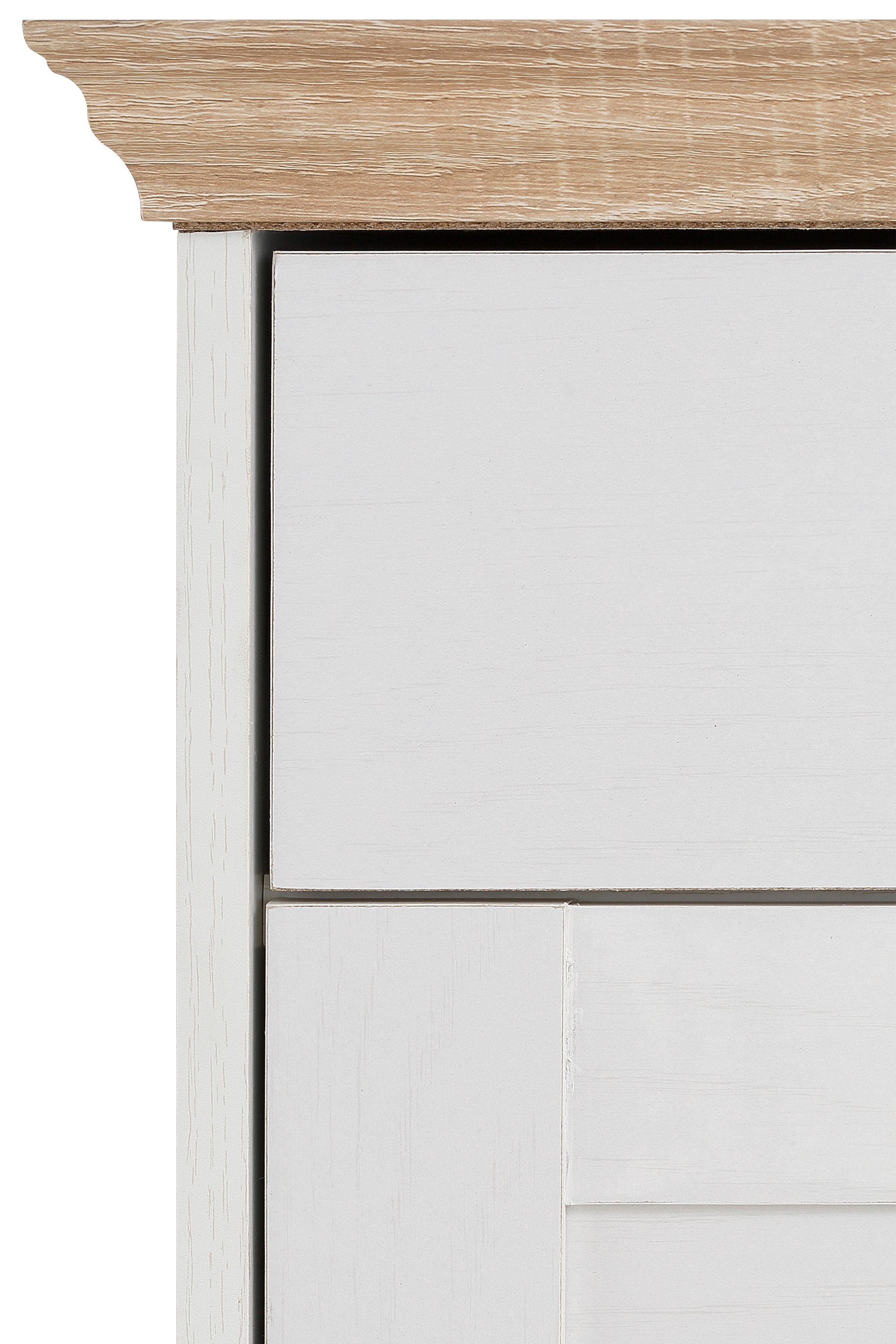 Home affaire Schoenenkast Binz met mooie metalen handgrepen en vele opbergmogelijkheden, hoogte 105 cm