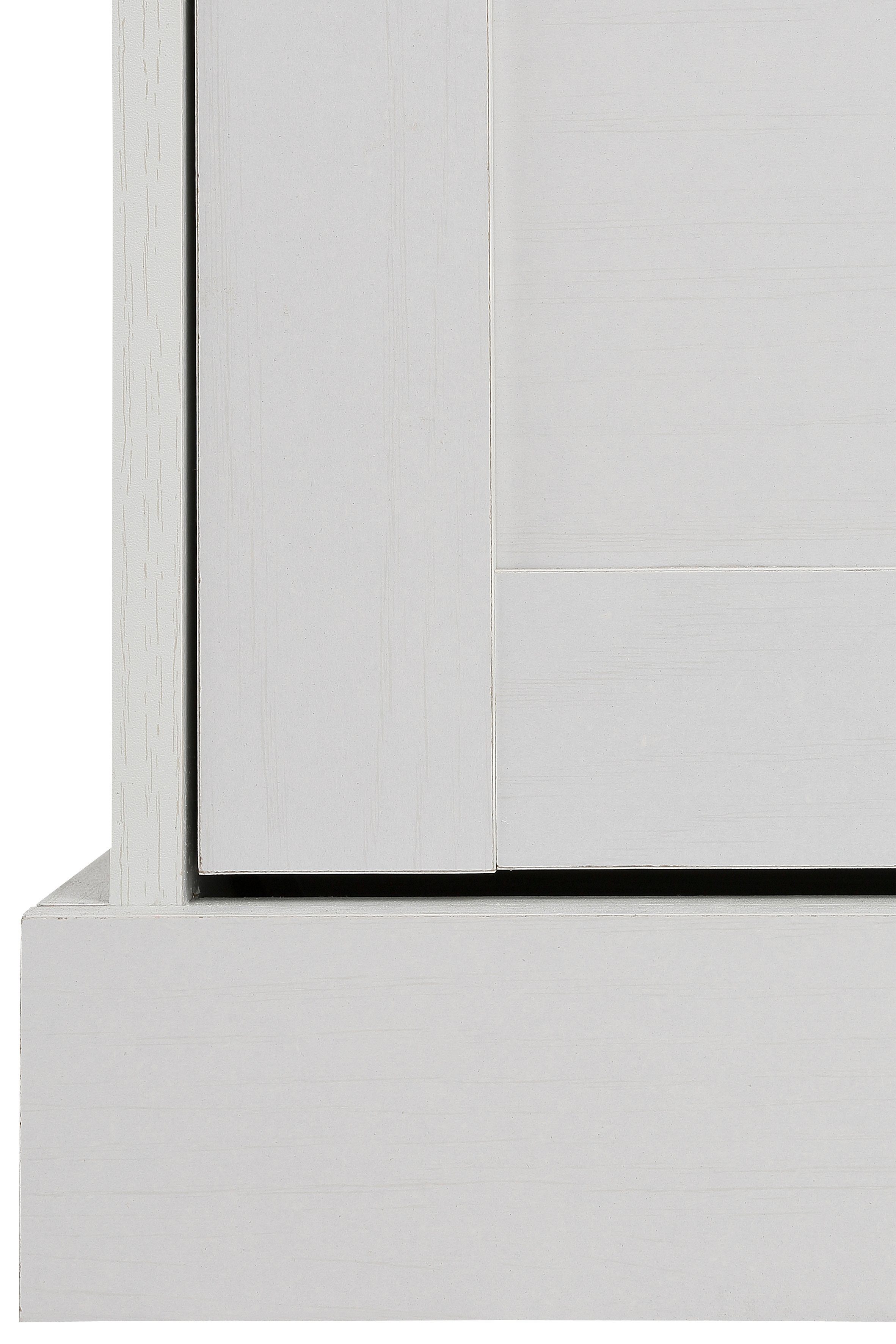 Home affaire Schoenenkast Binz met mooie metalen handgrepen en vele opbergmogelijkheden, hoogte 105 cm
