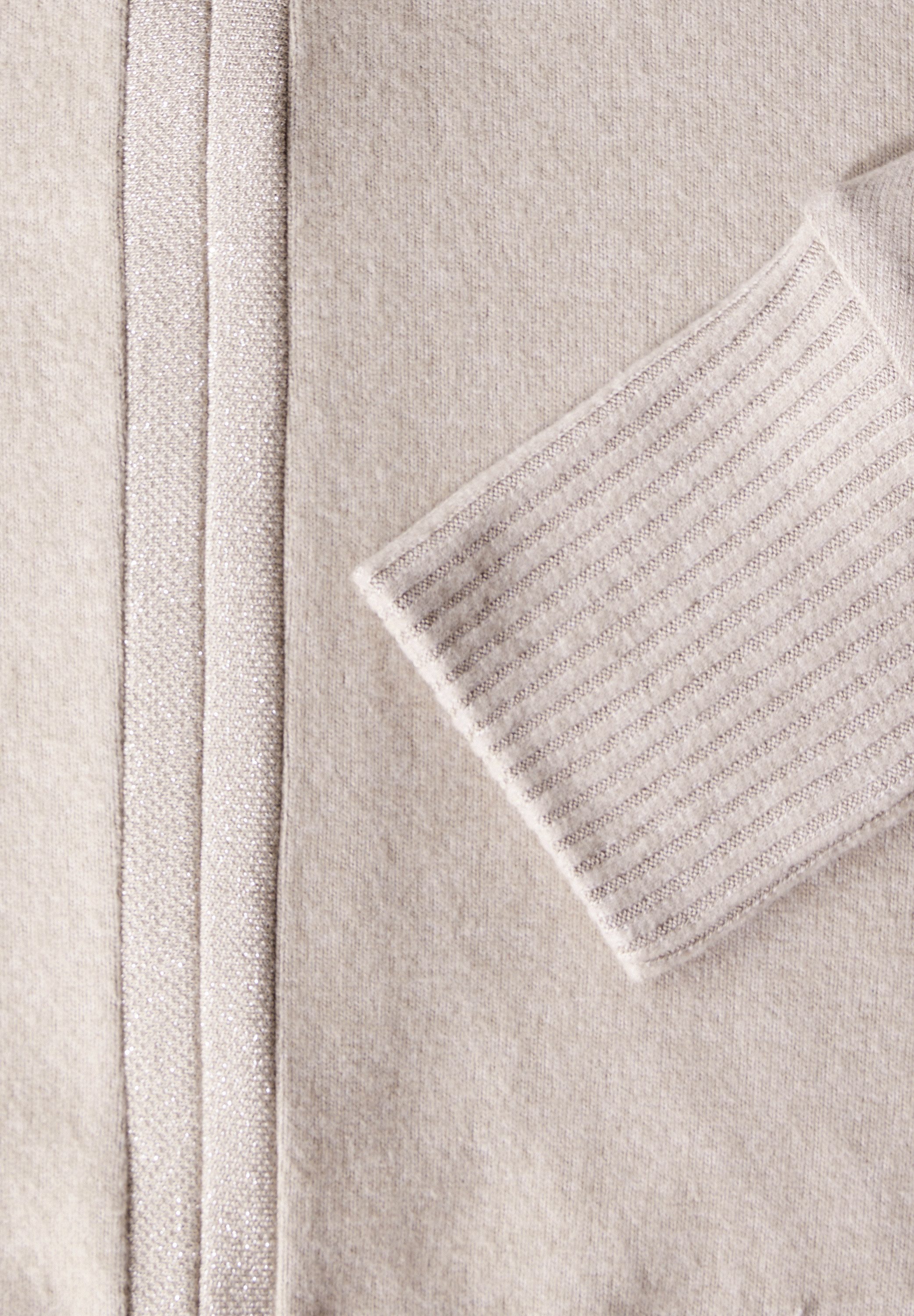 STREET ONE Gebreide trui met glitterdetails