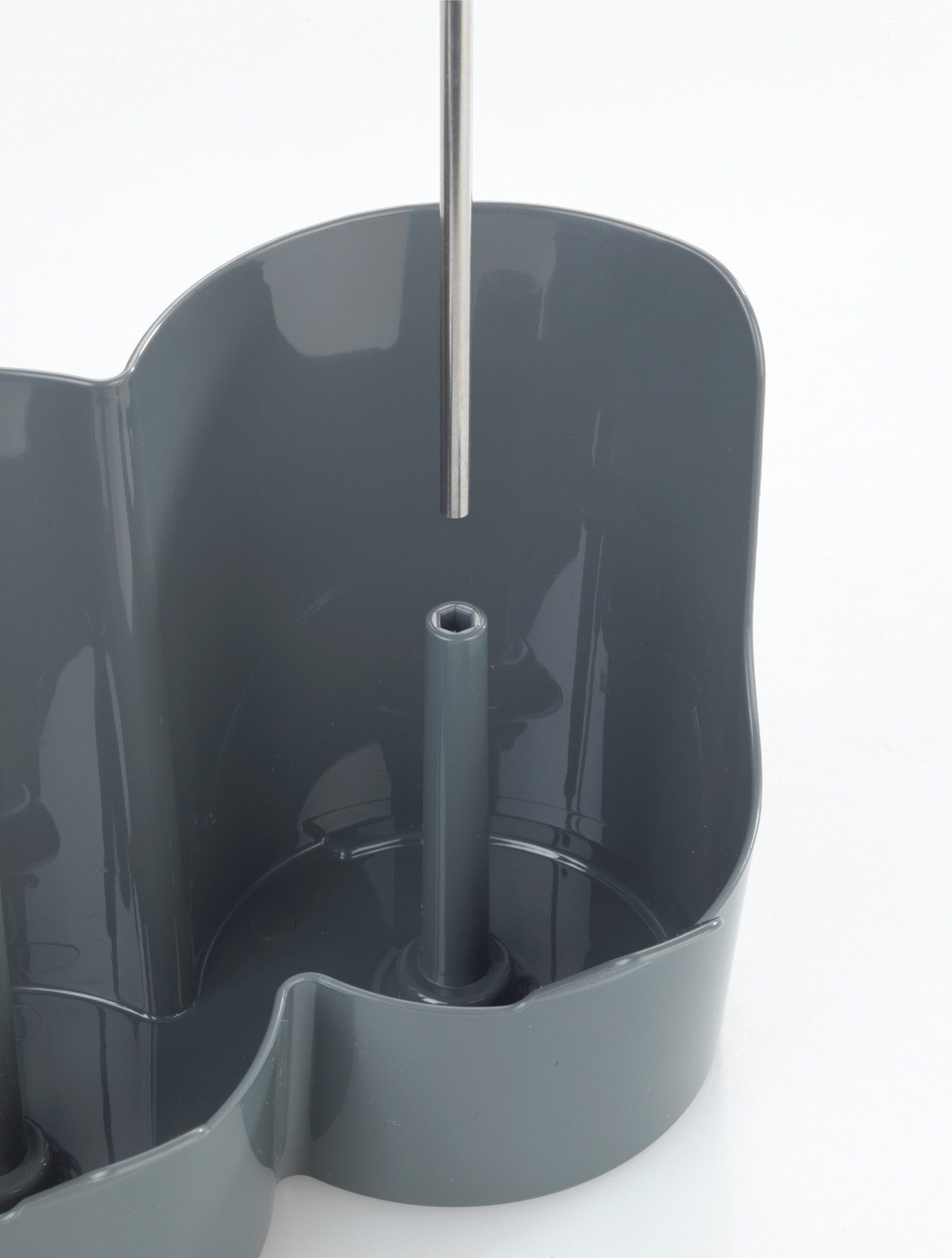 WENKO Flessenhouder Model Filia voor snel drogen voor maximaal 3 flessen