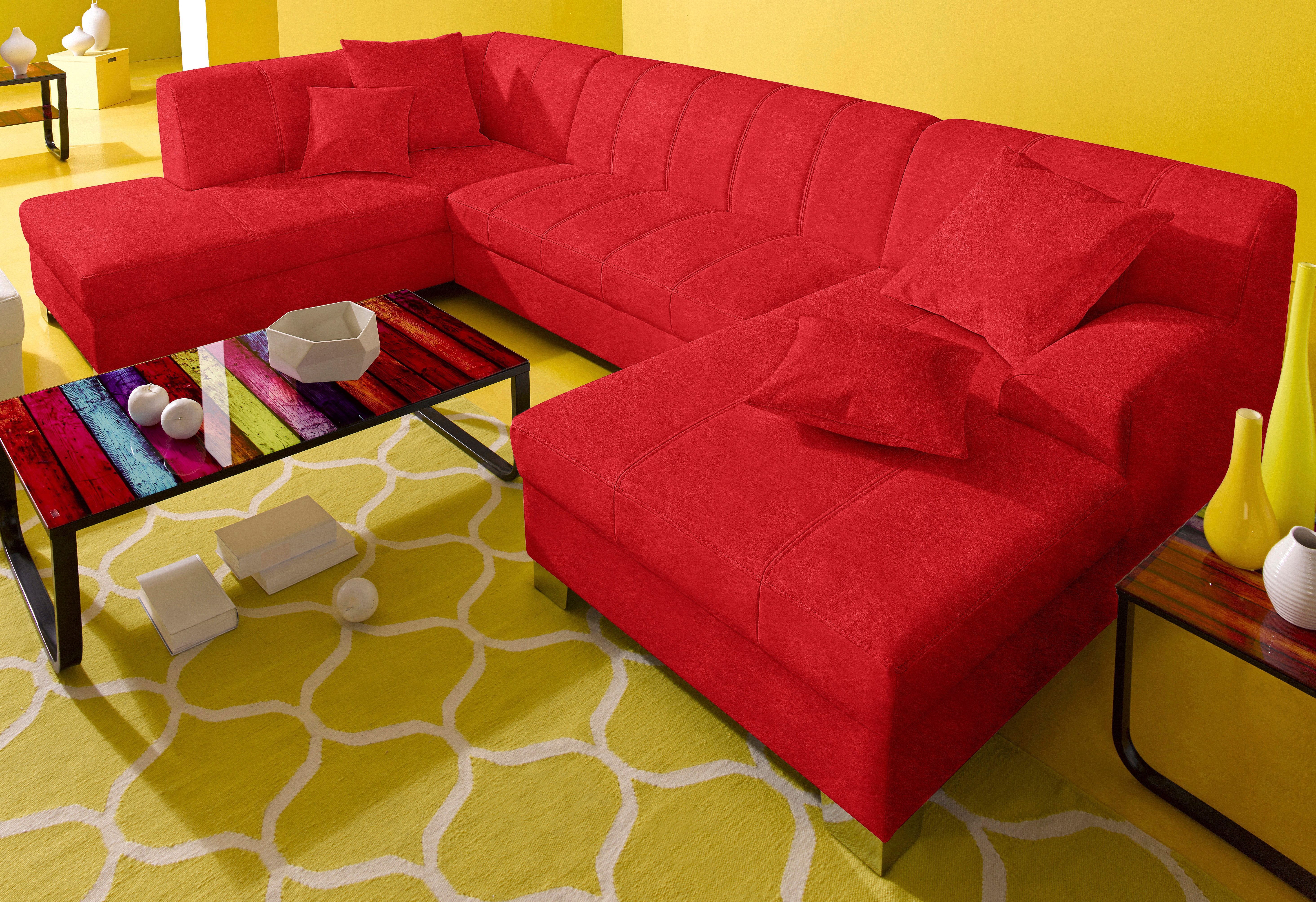 INOSIGN Zithoek Turah modern quiltwerk, incl. sierkussens, ook in leer,
