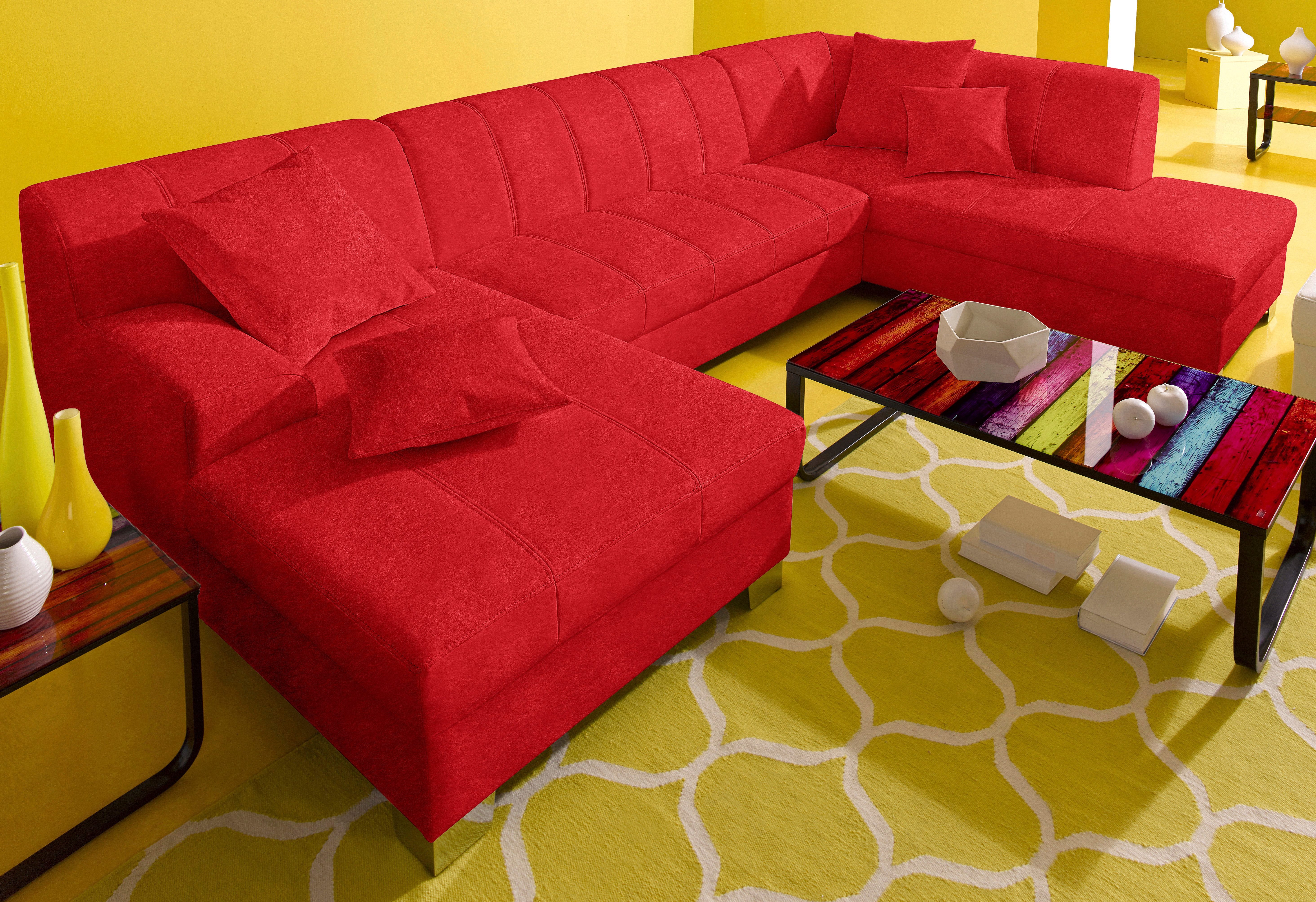 INOSIGN Zithoek Turah modern quiltwerk, incl. sierkussens, ook in leer,