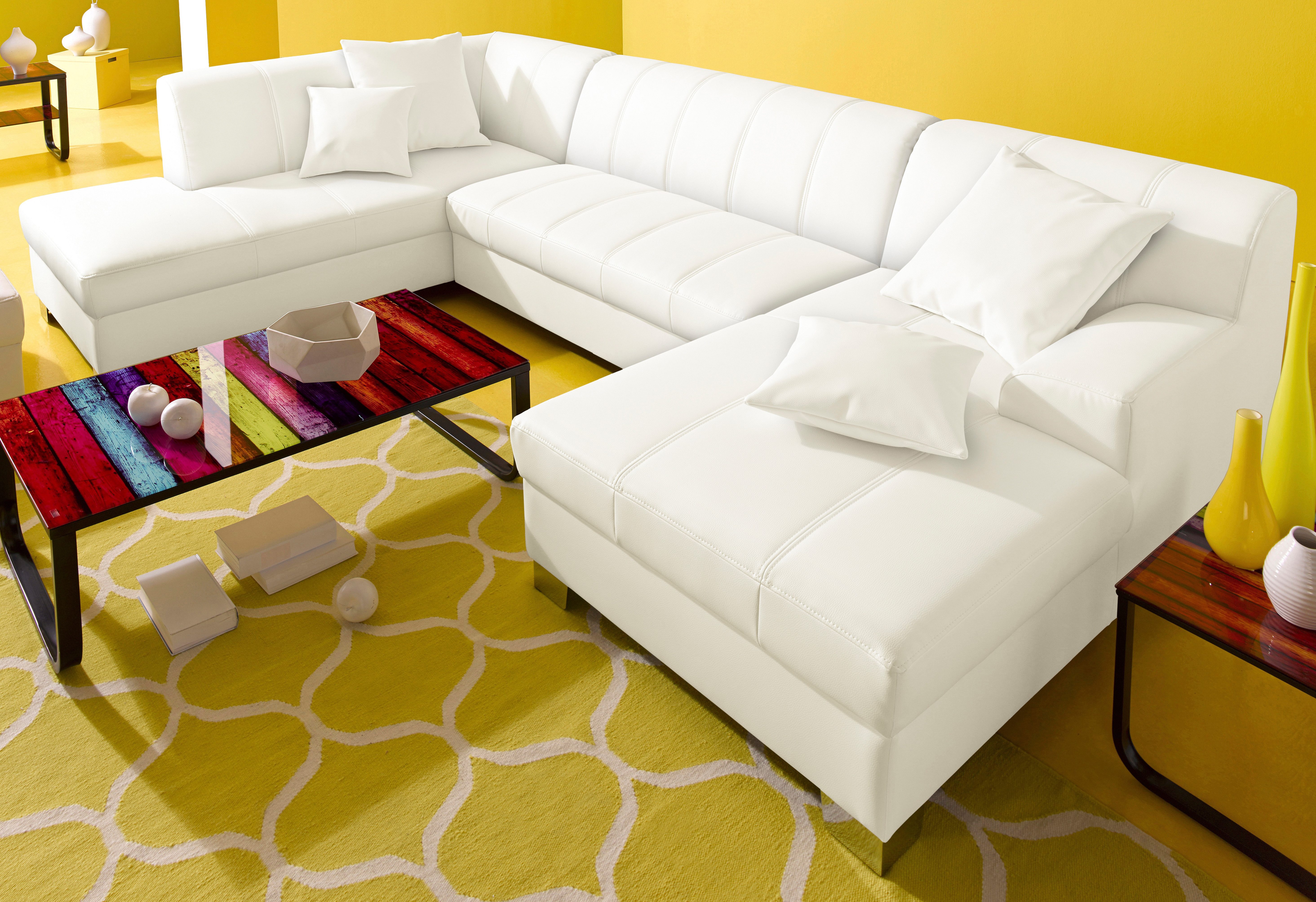INOSIGN Zithoek Turah modern quiltwerk, incl. sierkussens, ook in leer,