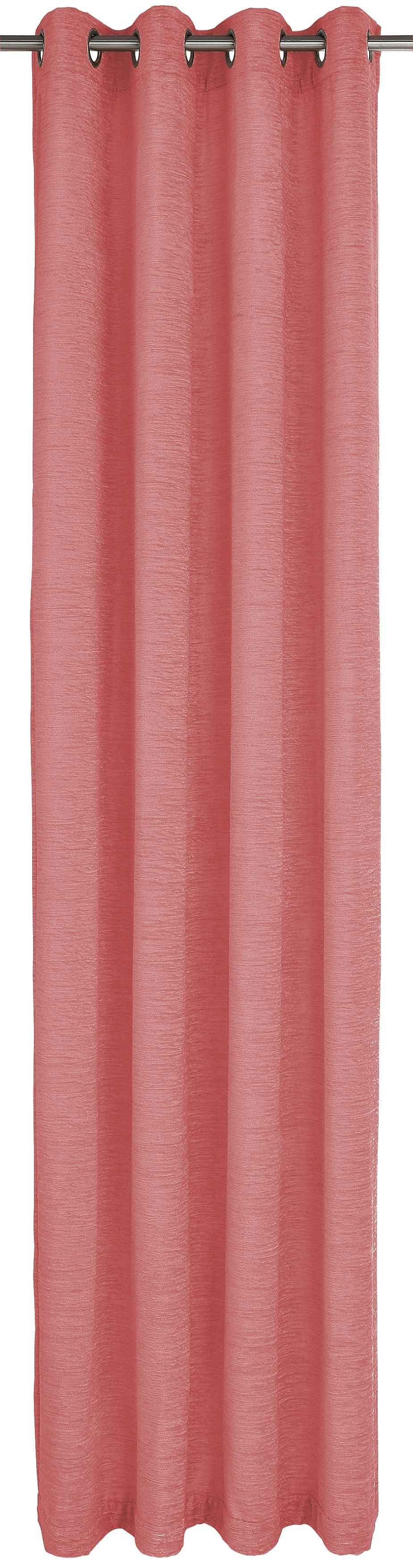 Wirth Gordijn B-Holmsund (1 stuk) kant & klaar gordijnen maat hxb: 245x172 cm roze