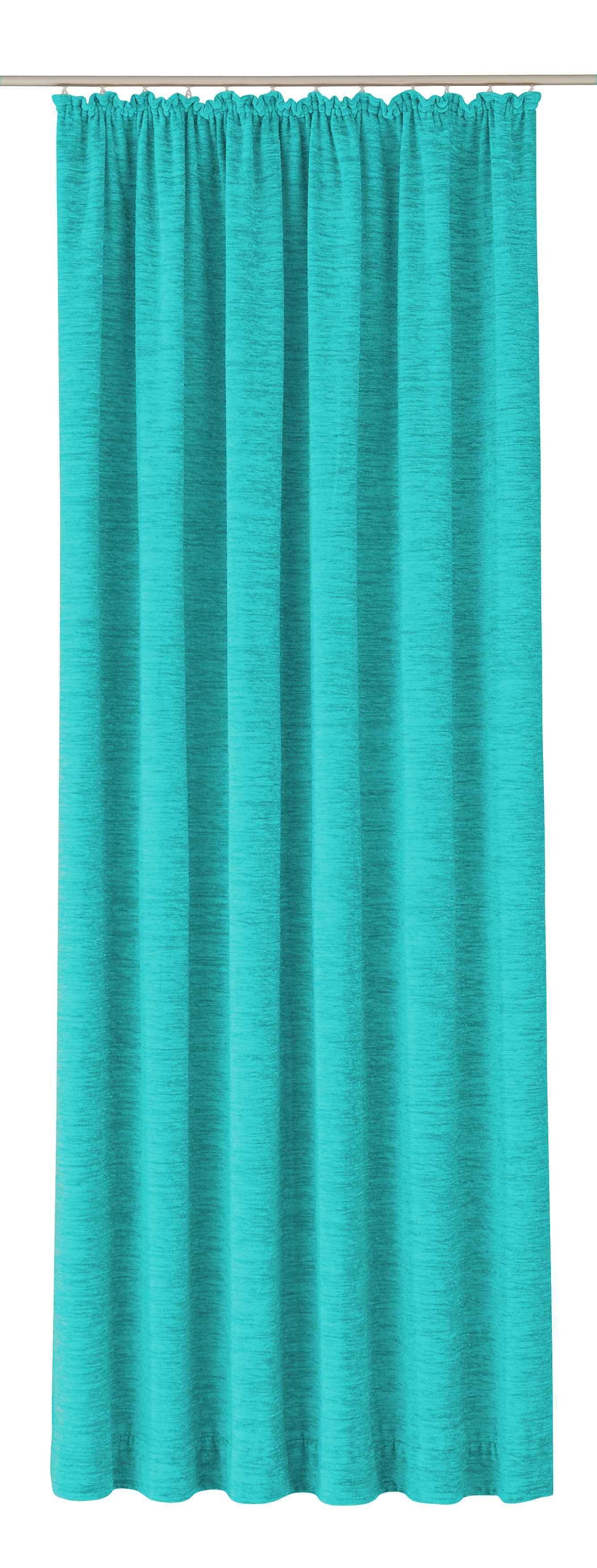 Wirth Gordijn B-Holmsund (1 stuk) kant & klaar gordijnen maat hxb: 245x132 cm blauw