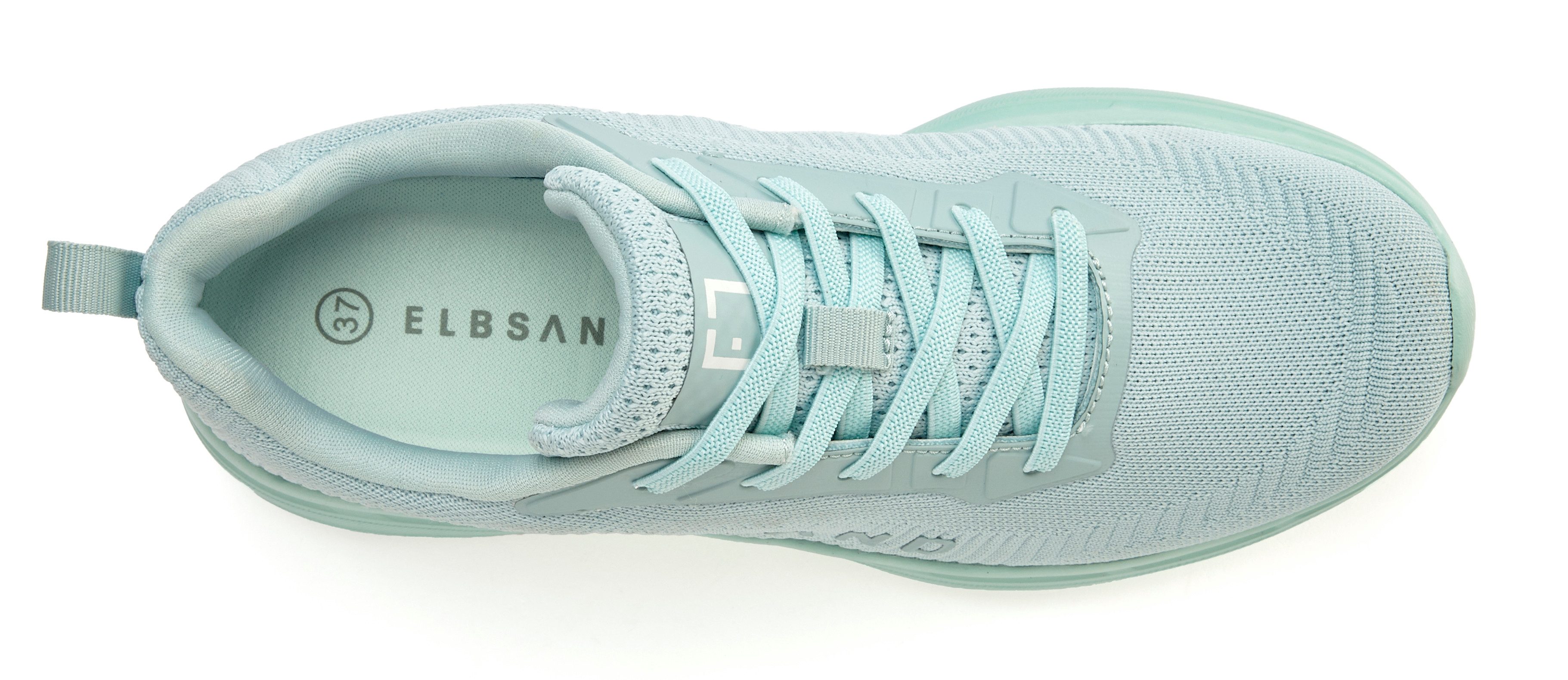 Elbsand Sneakers Vrijetijdsschoen, lage schoen met elastische banden voor snel instappen, unisex vegan