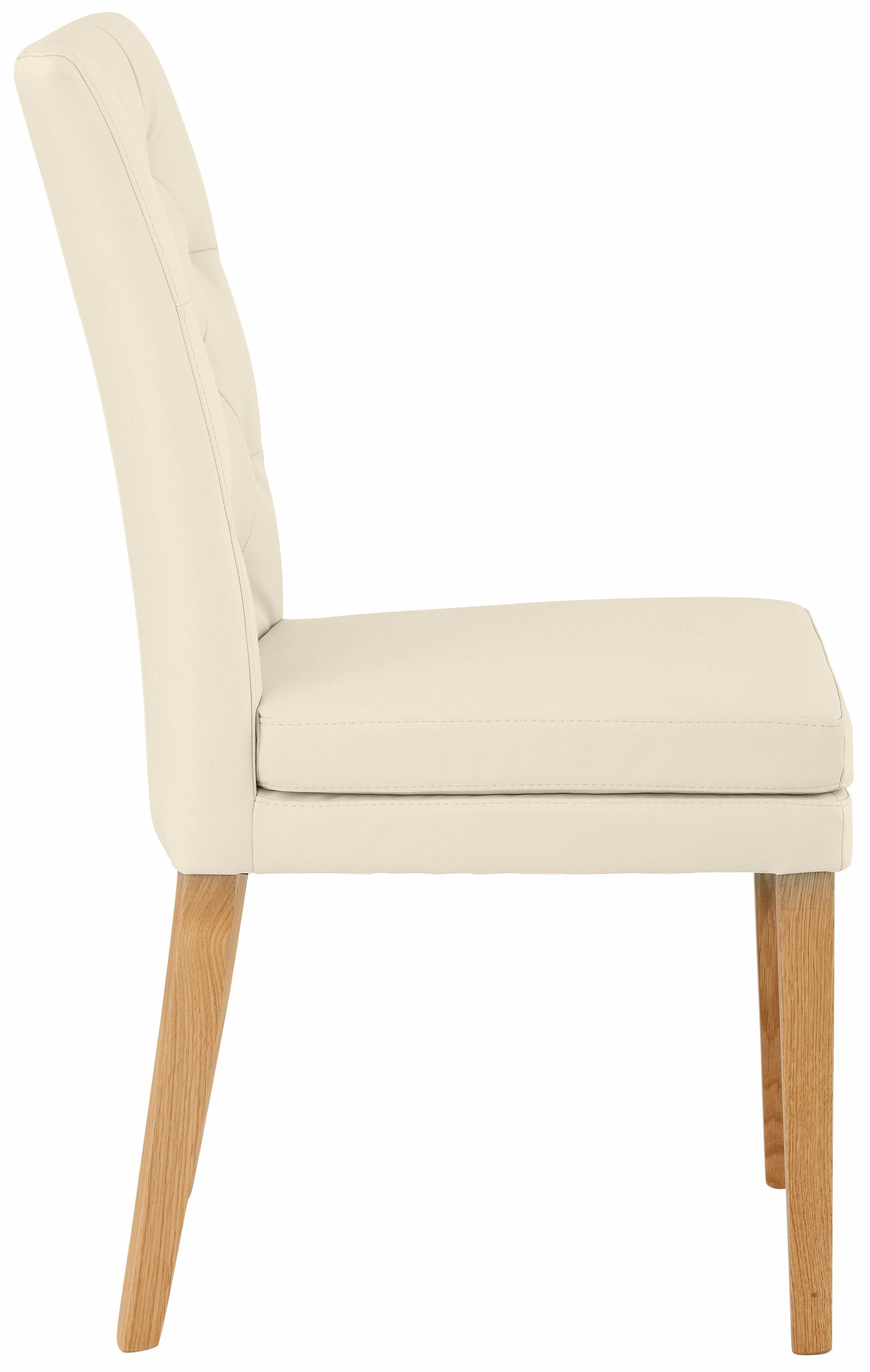 Home affaire Eetkamerstoel Colorado BESTSELLER Polsterstoel Poten in eiken of noten. In set van 2, 4 of 6