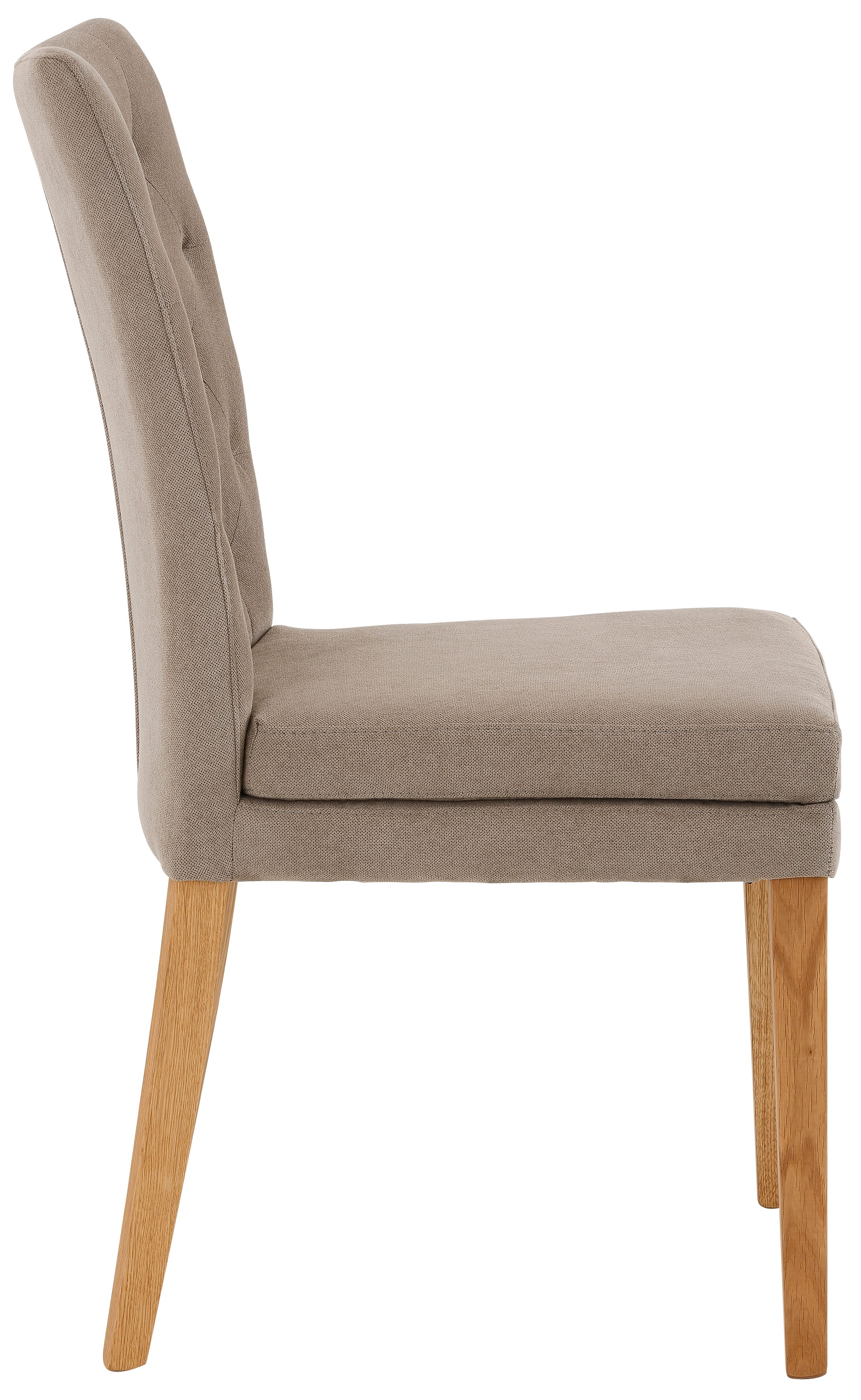 Home affaire Eetkamerstoel Colorado BESTSELLER Polsterstoel Poten in eiken of noten. In set van 2, 4 of 6