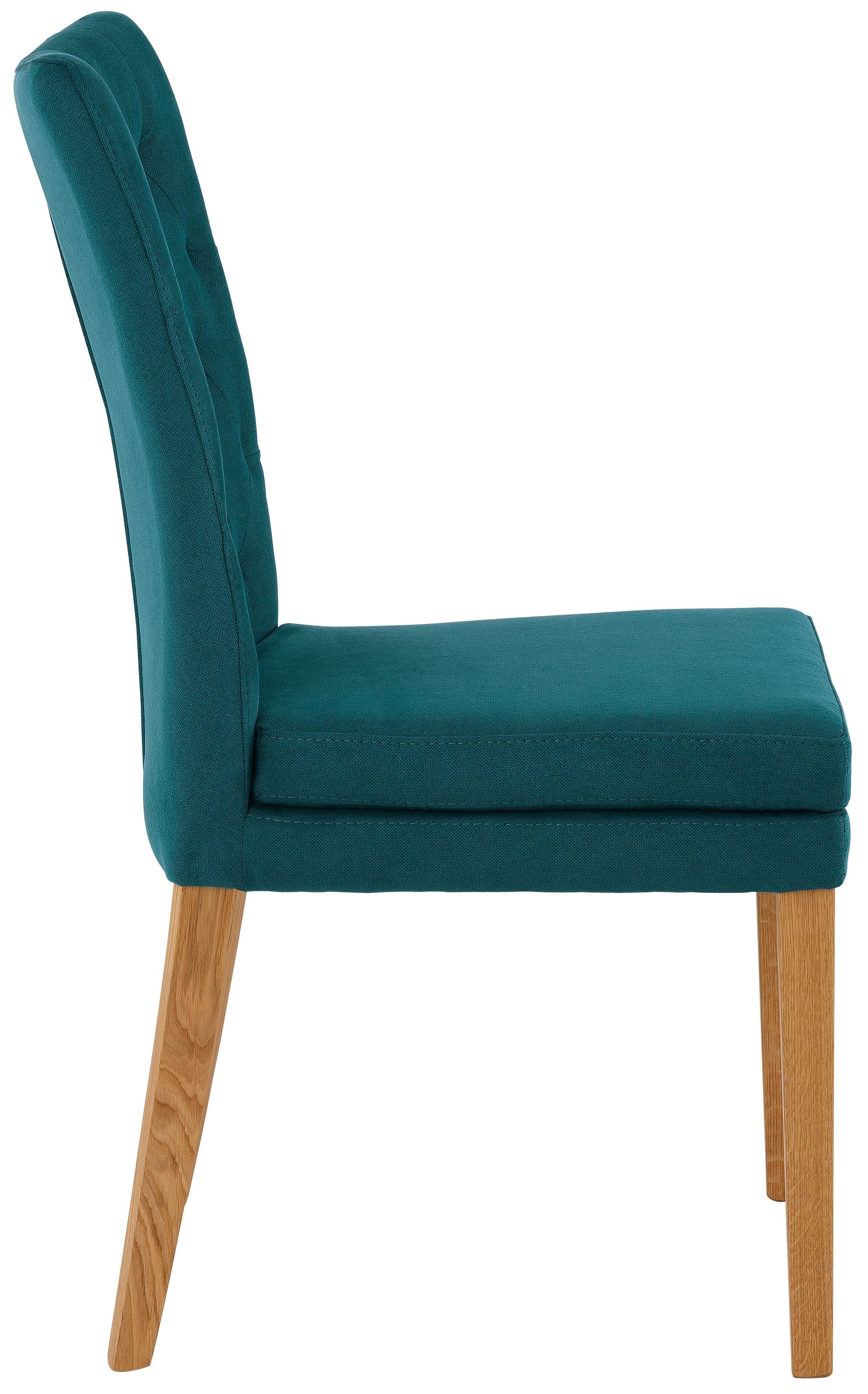 Home affaire Eetkamerstoel Colorado BESTSELLER Polsterstoel Poten in eiken of noten. In set van 2, 4 of 6
