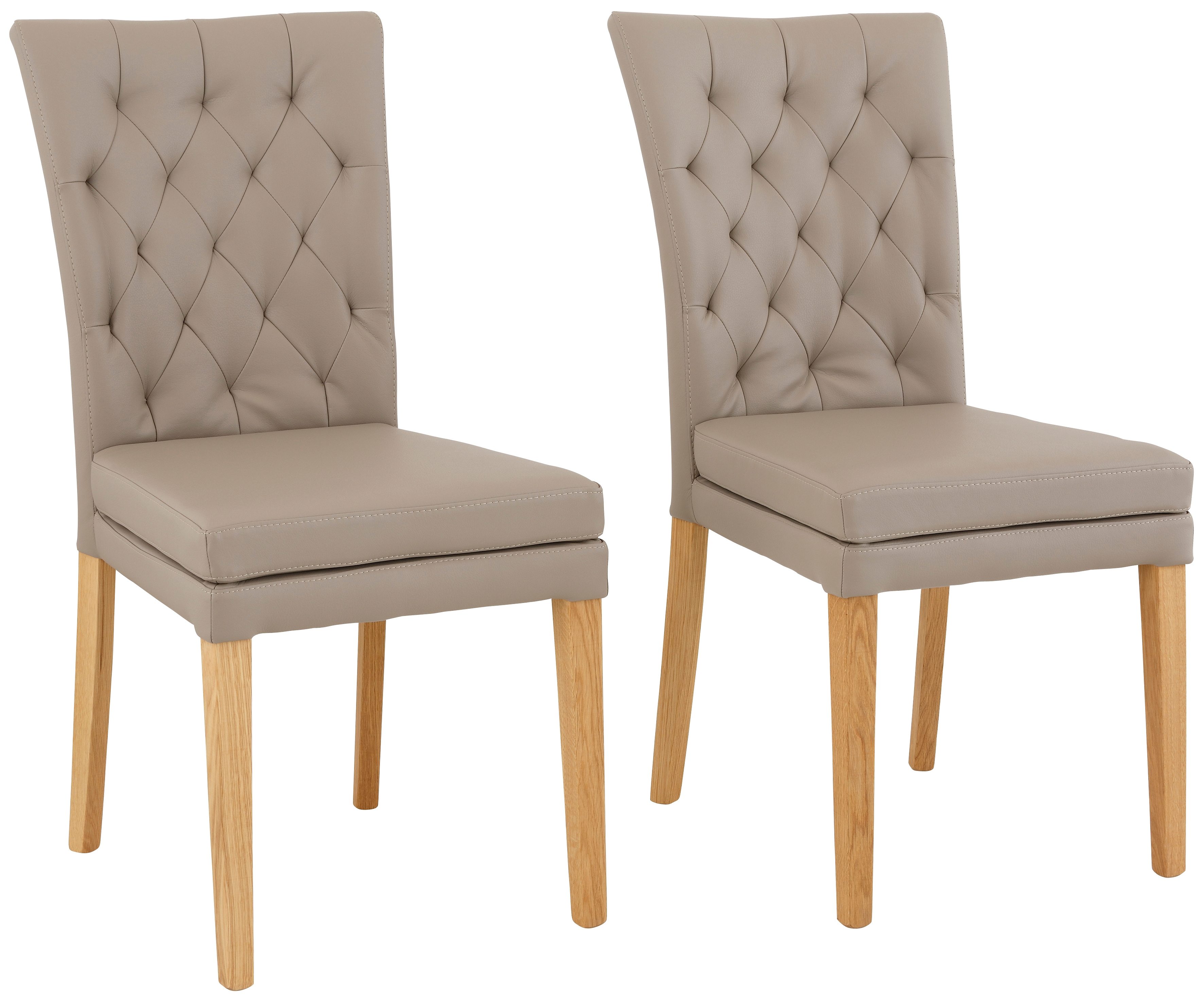 Home affaire Eetkamerstoel Colorado BESTSELLER Polsterstoel Poten in eiken of noten. In set van 2, 4 of 6
