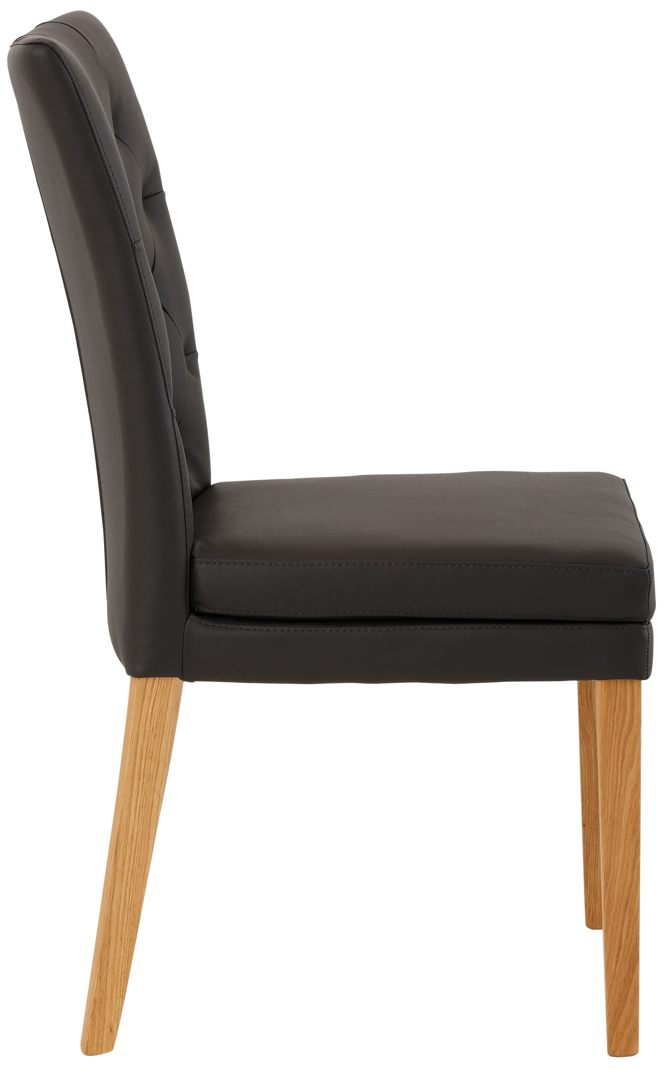 Home affaire Eetkamerstoel Colorado BESTSELLER Polsterstoel Poten in eiken of noten. In set van 2, 4 of 6