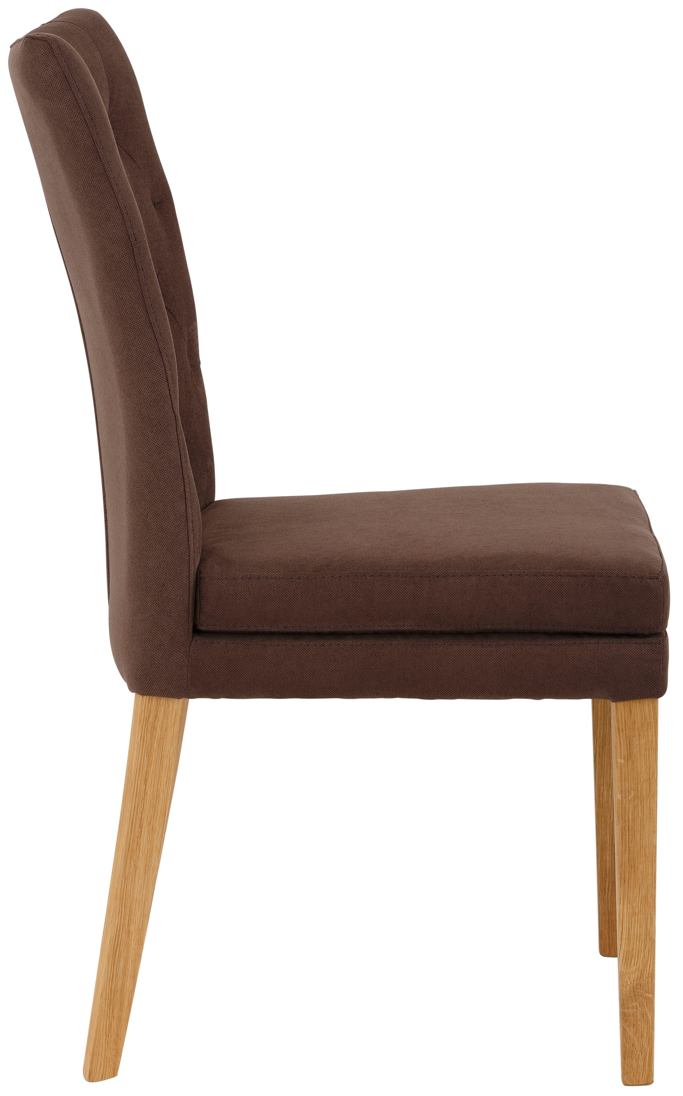 Home affaire Eetkamerstoel Colorado BESTSELLER Polsterstoel Poten in eiken of noten. In set van 2, 4 of 6