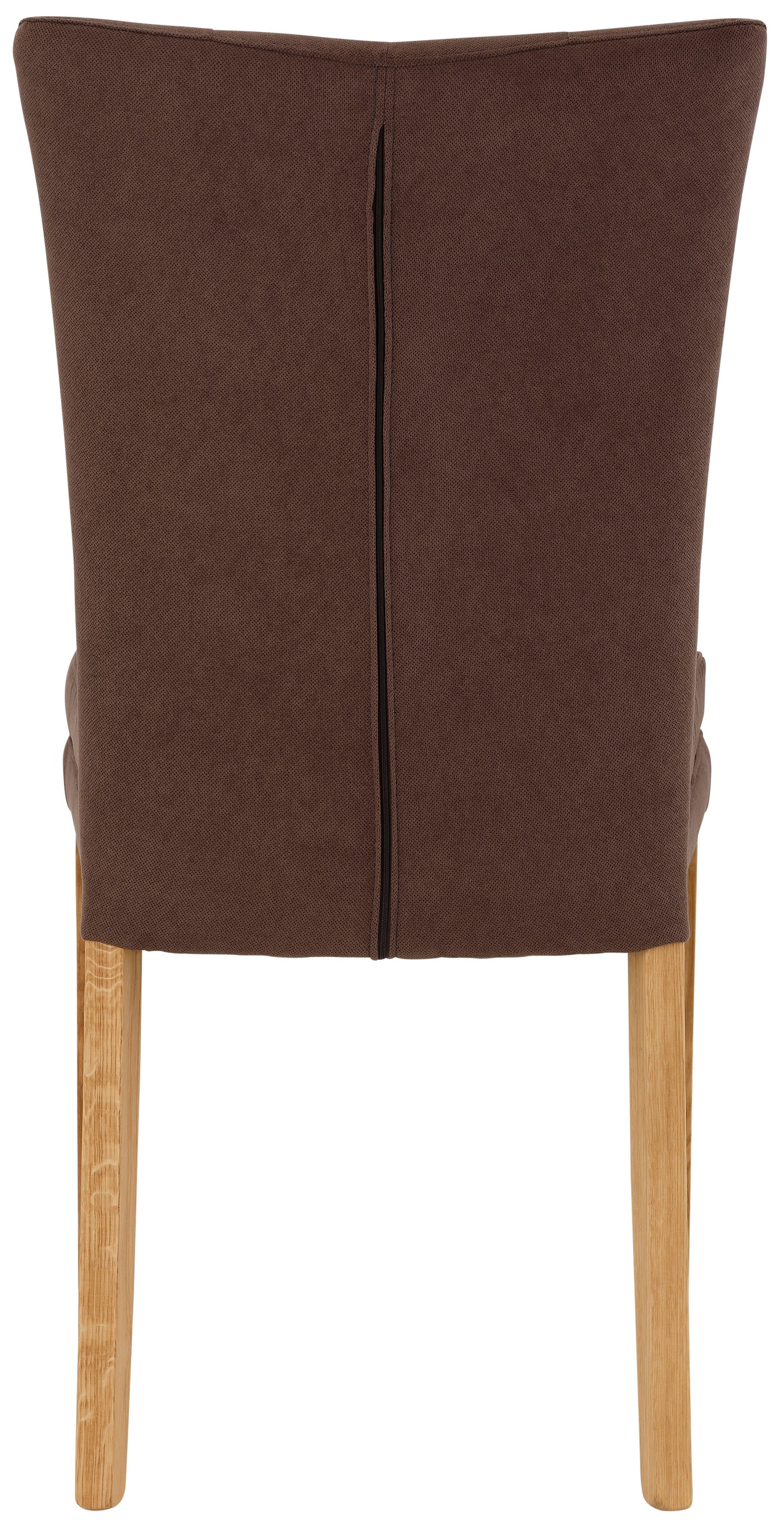 Home affaire Eetkamerstoel Colorado BESTSELLER Polsterstoel Poten in eiken of noten. In set van 2, 4 of 6