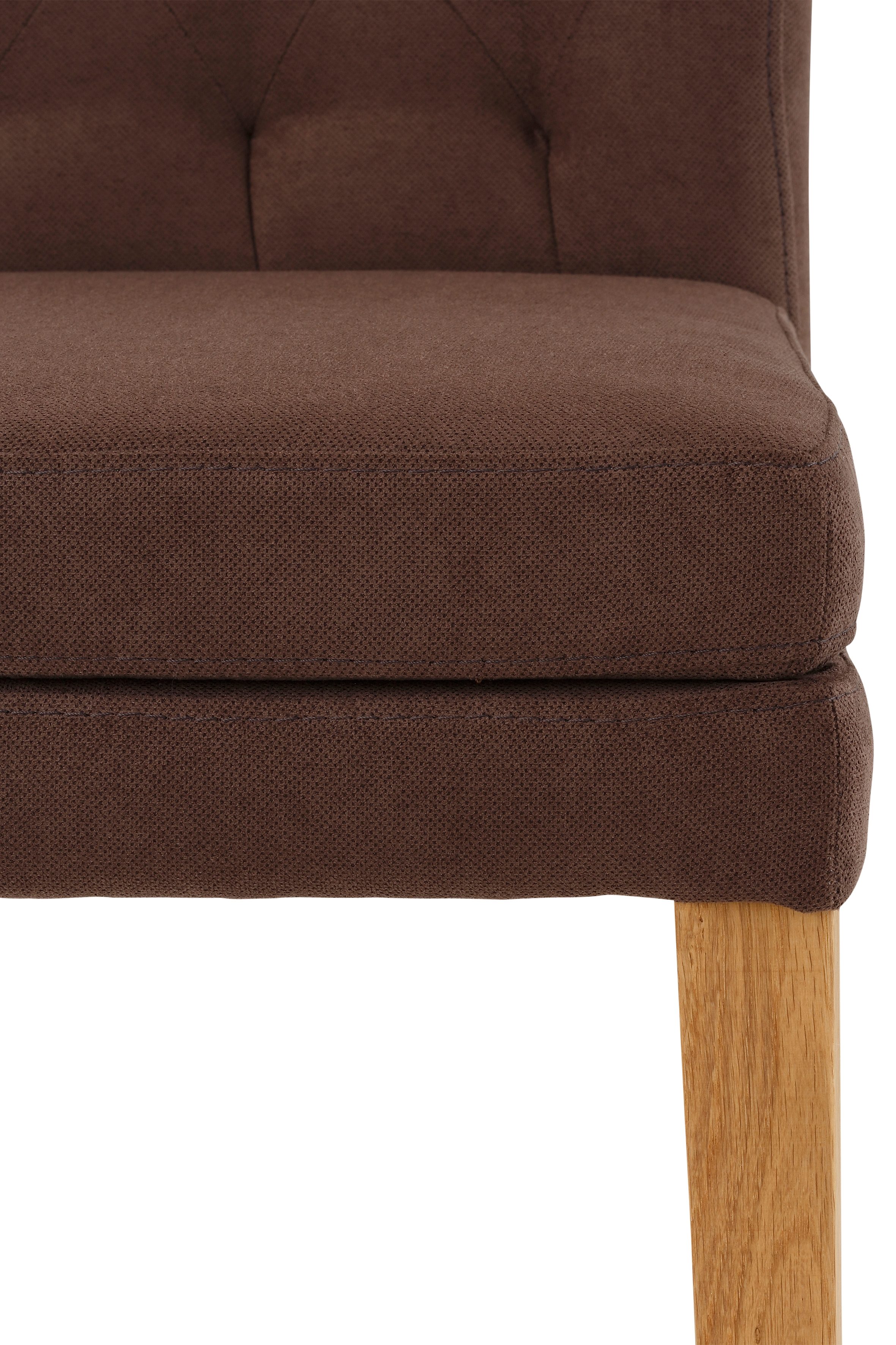 Home affaire Eetkamerstoel Colorado BESTSELLER Polsterstoel Poten in eiken of noten. In set van 2, 4 of 6